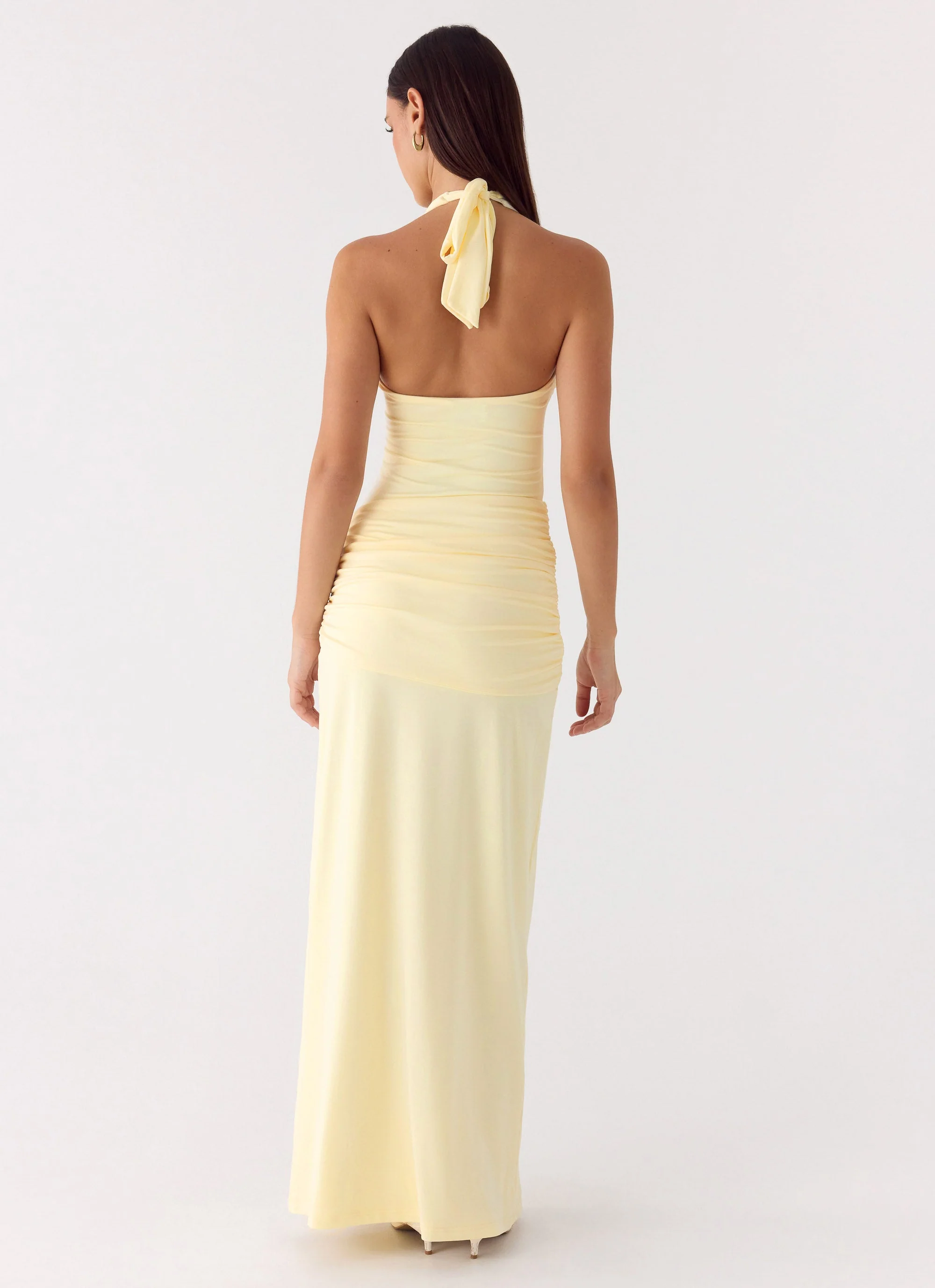 Maribelle Maxi Dress - Lemon - luluinthesky