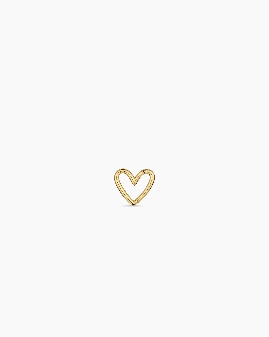 Delicate Heart Carabiner Charm