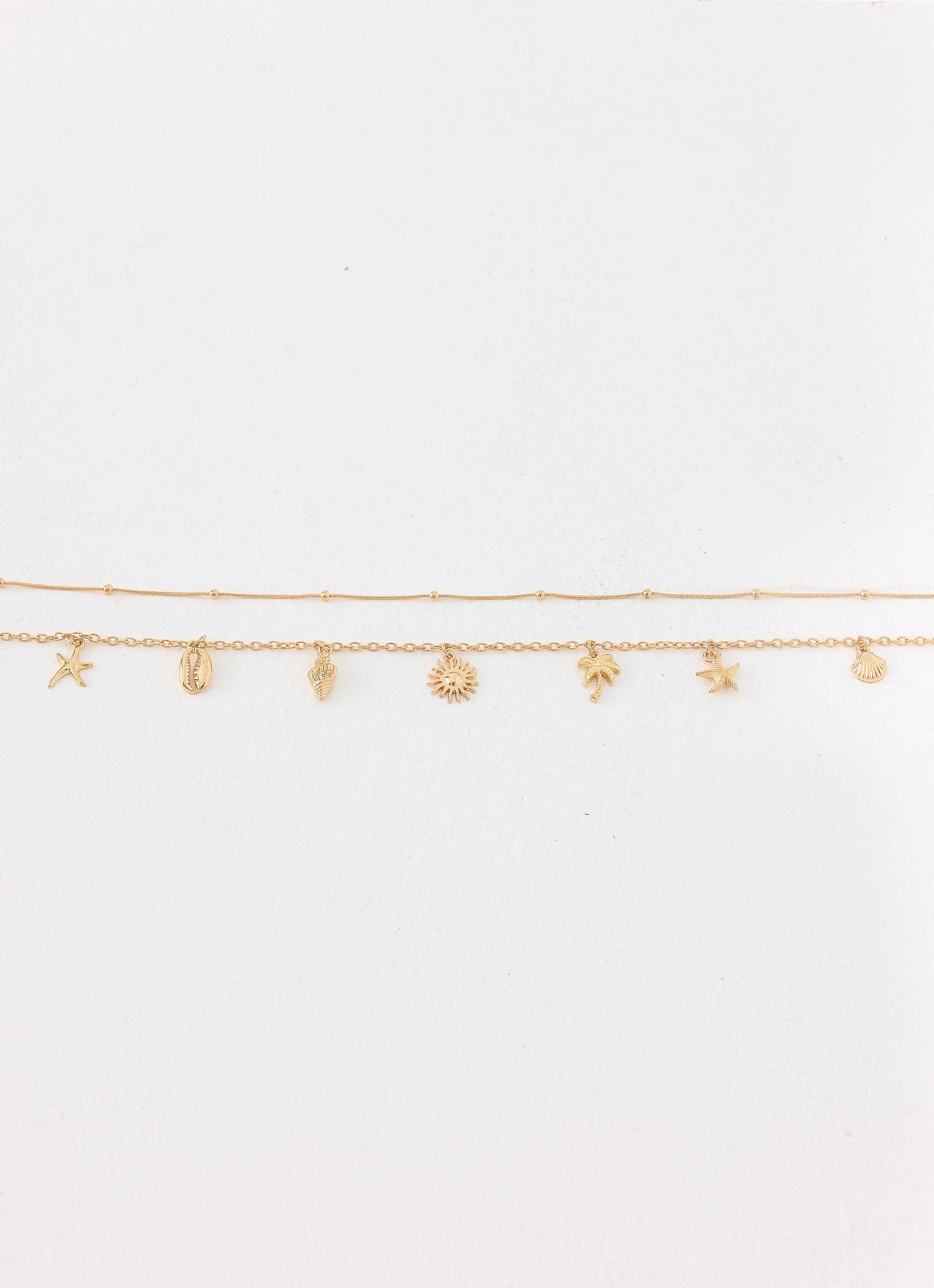 Ciao Charm Belly Chain - Gold