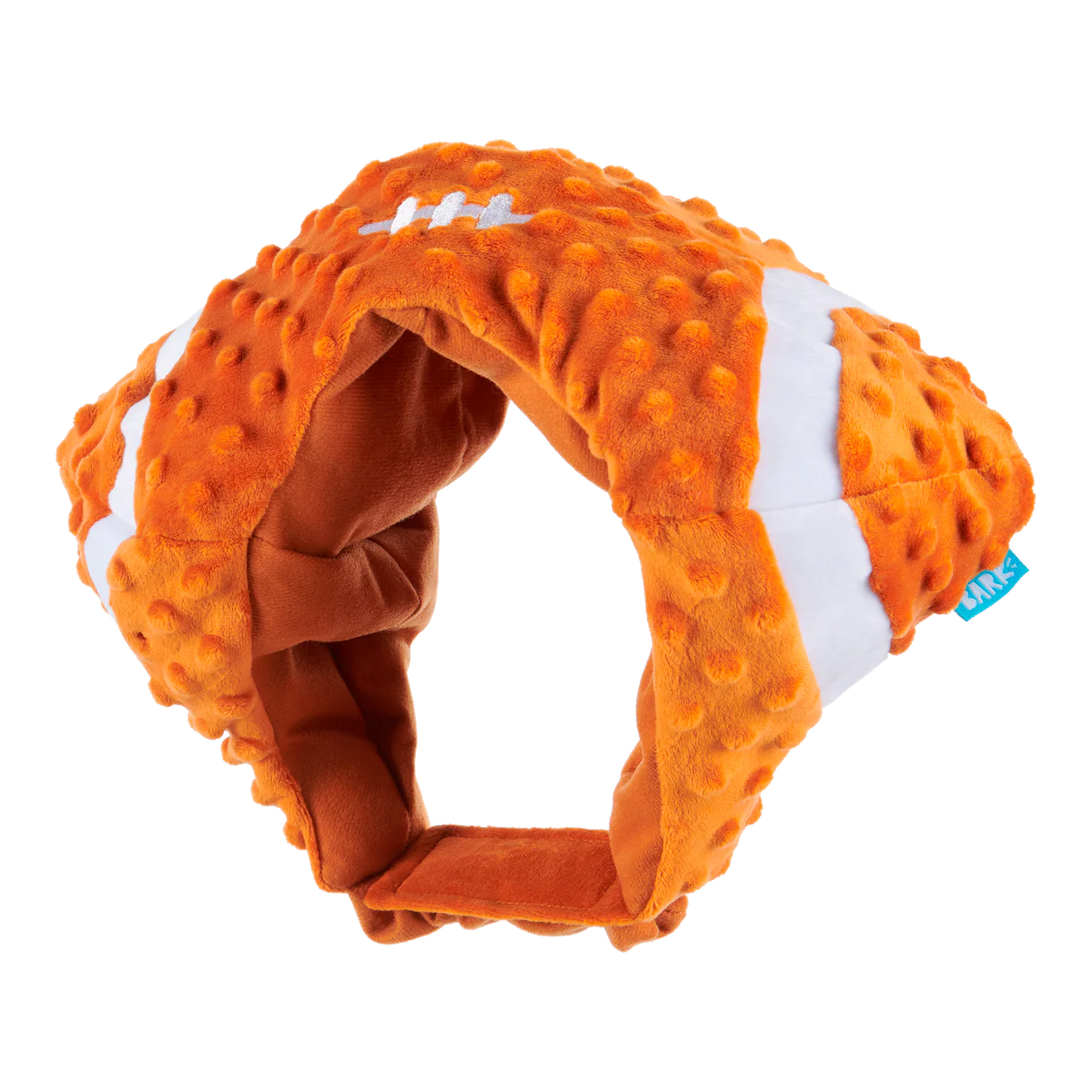 Football Head Plush Wearable Dog Toy