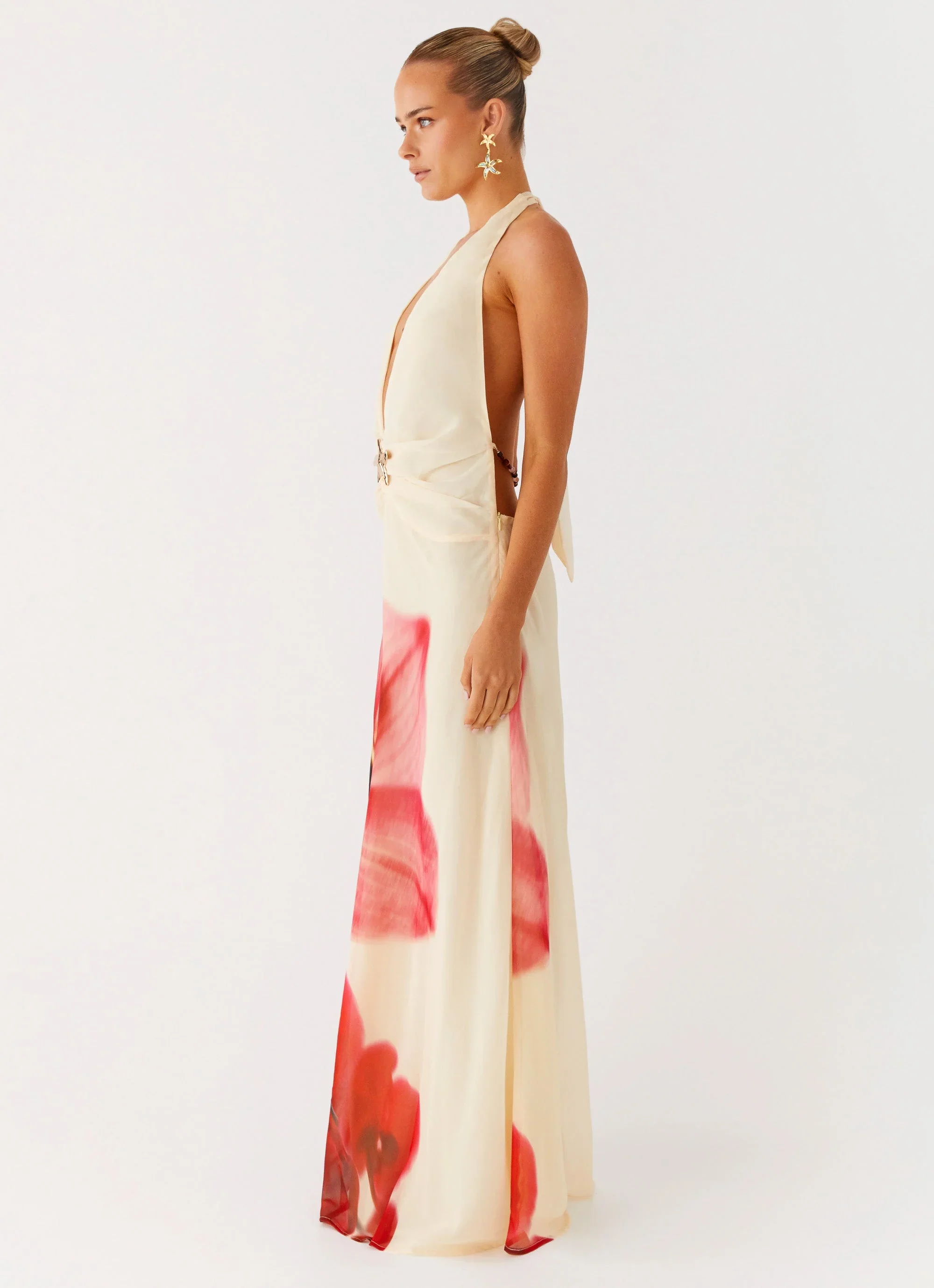 Belivia Maxi Dress - Yellow Bloom