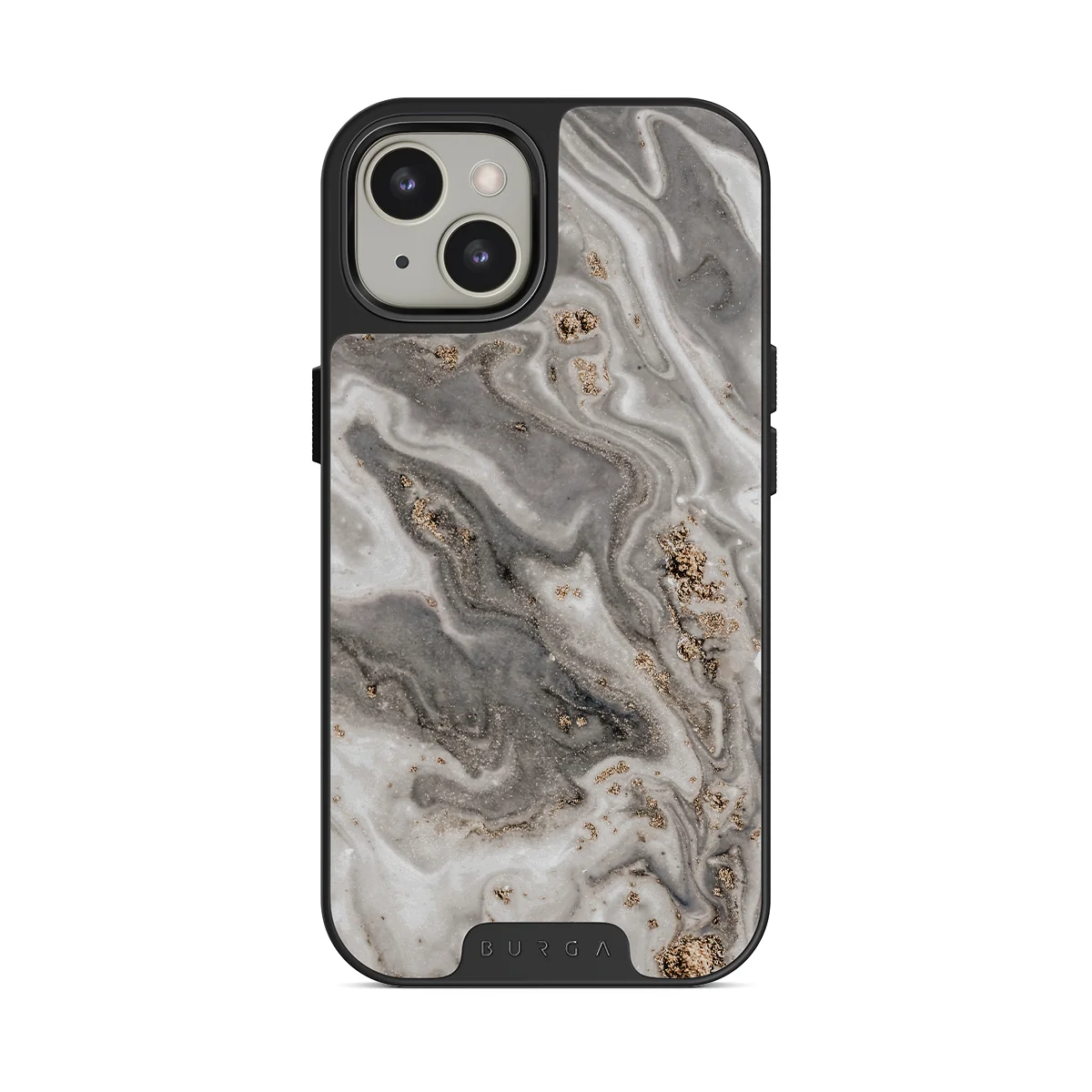 Snowstorm - Grey Marble iPhone 13 ケース