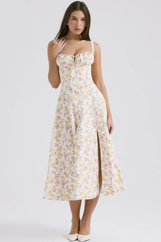 Carmen Bustier Sundress