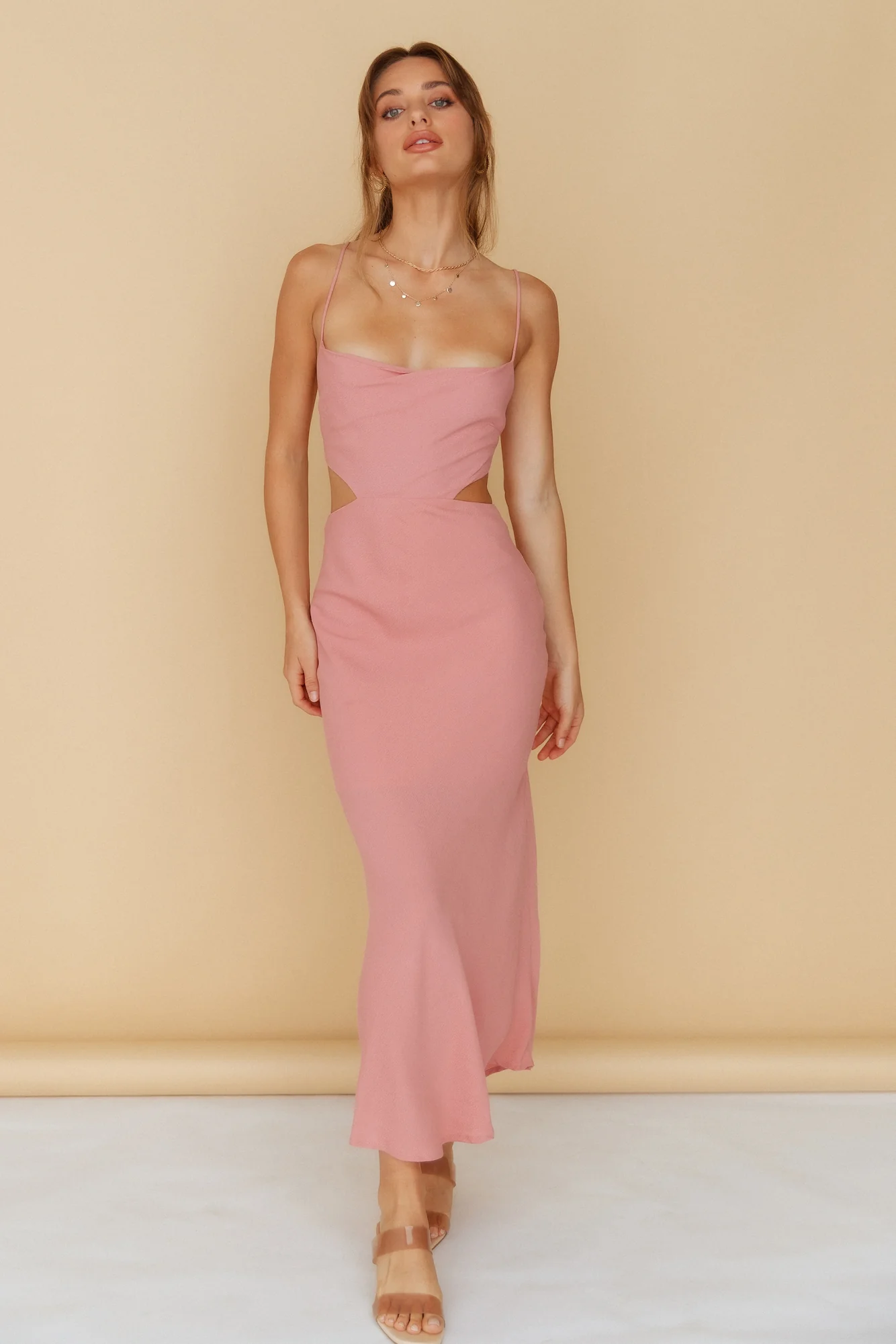 Running To You Maxi Dress Blush