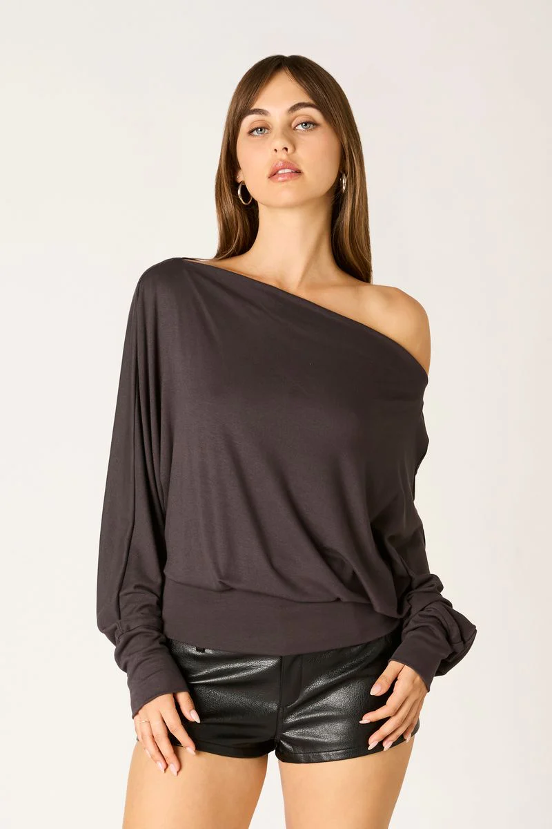 Off-Shoulder Jersey Top
