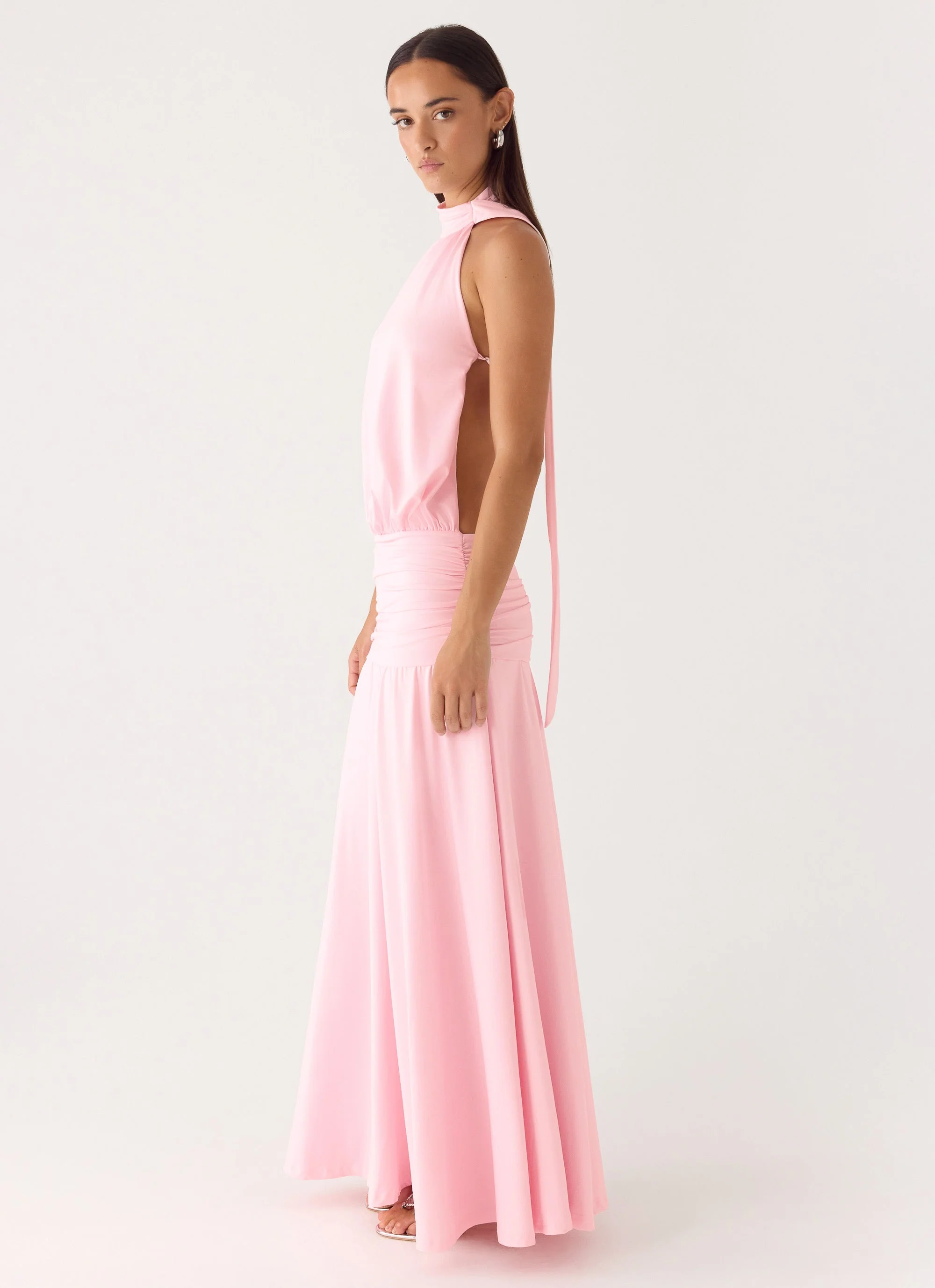 Last Forever Maxi Dress - Baby Pink