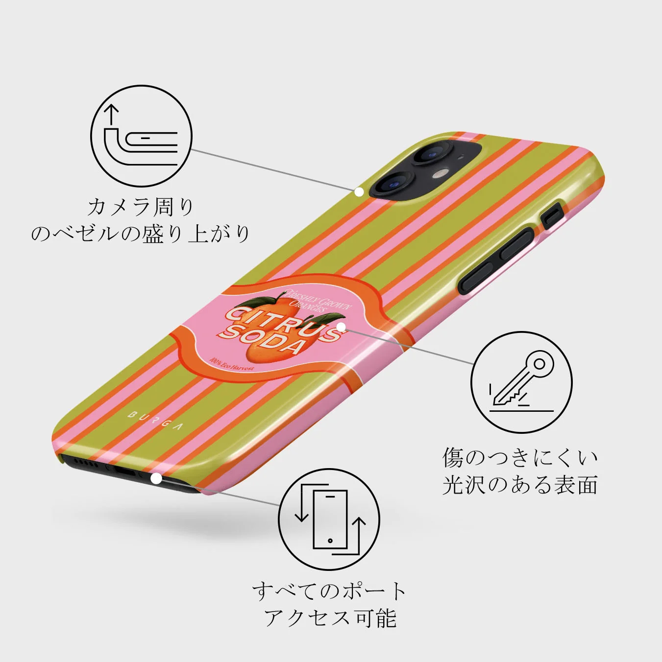 Zesty - iPhone 12 Mini ケース