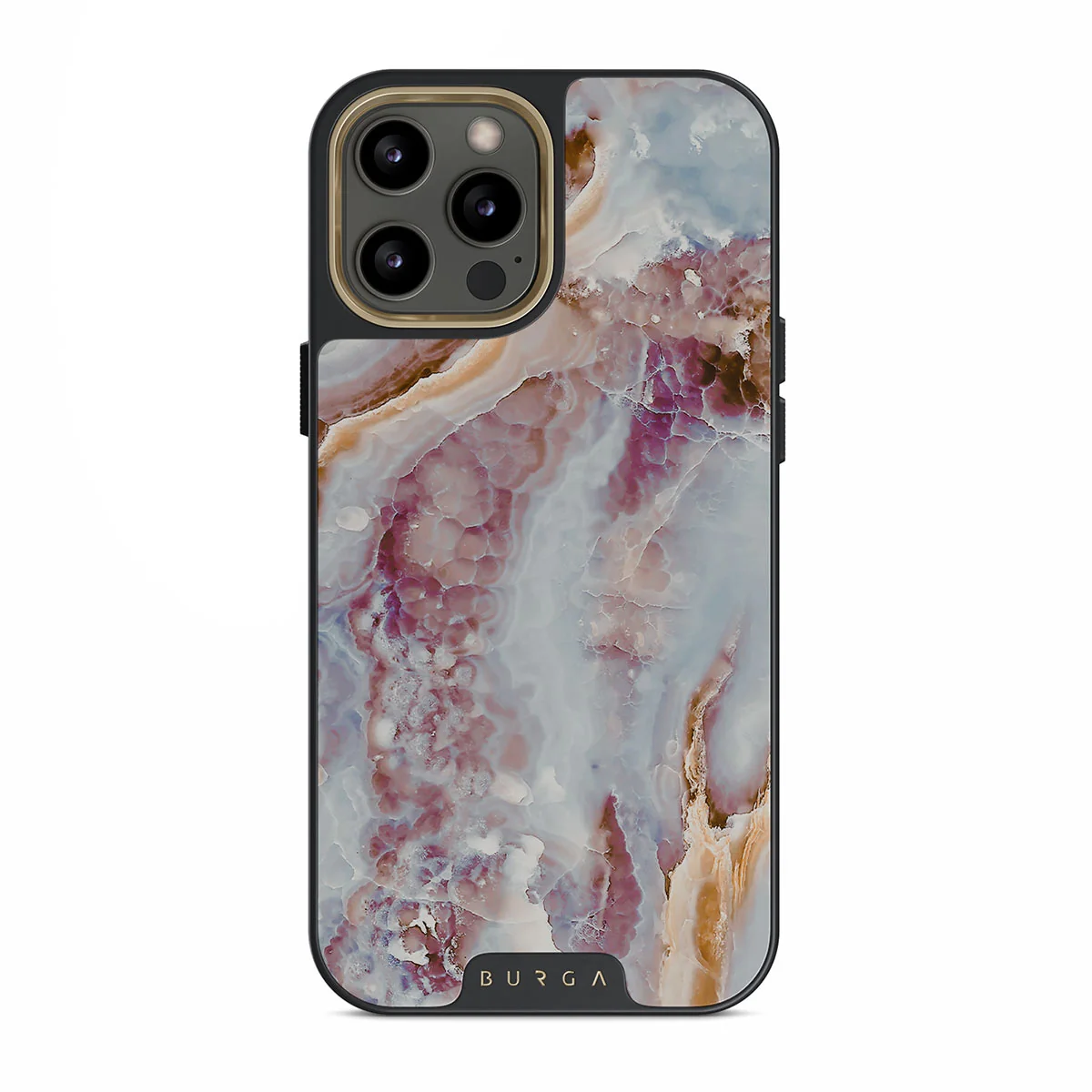 Frozen Leaves - Cute Marble iPhone 12 Pro ケース