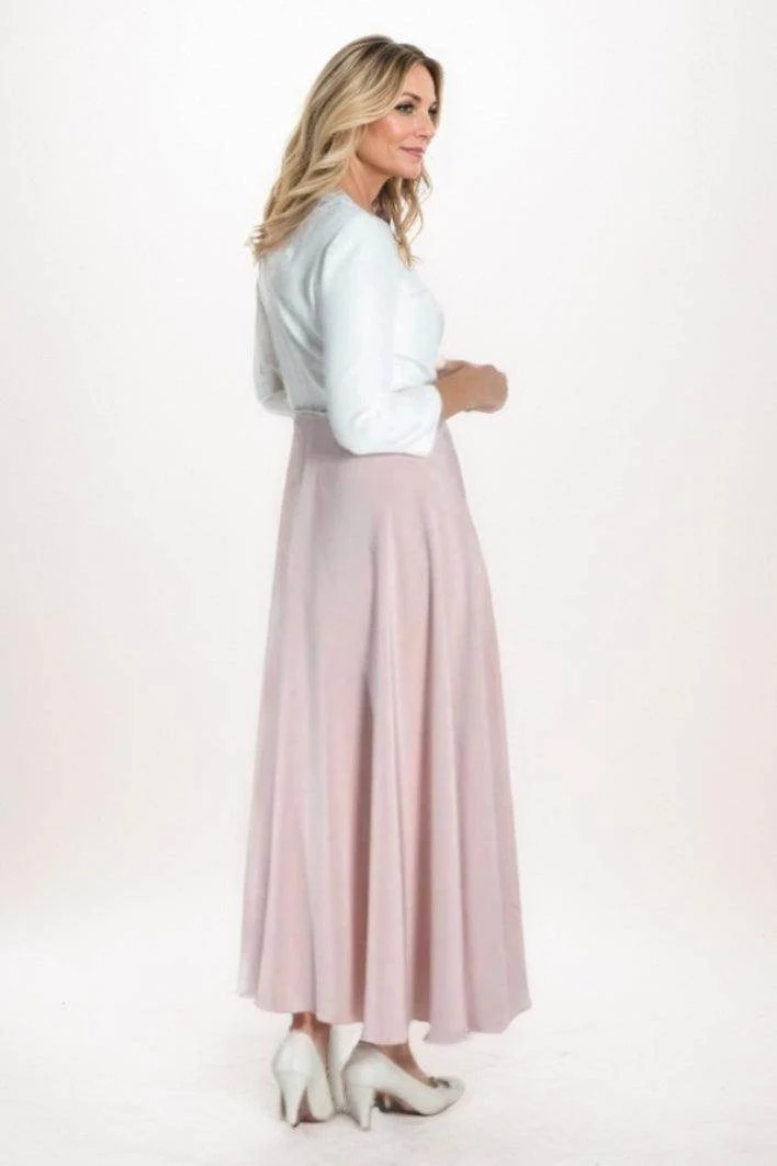 A-Line Maxi Chiffon Mother Of The Bride Dress CM0282