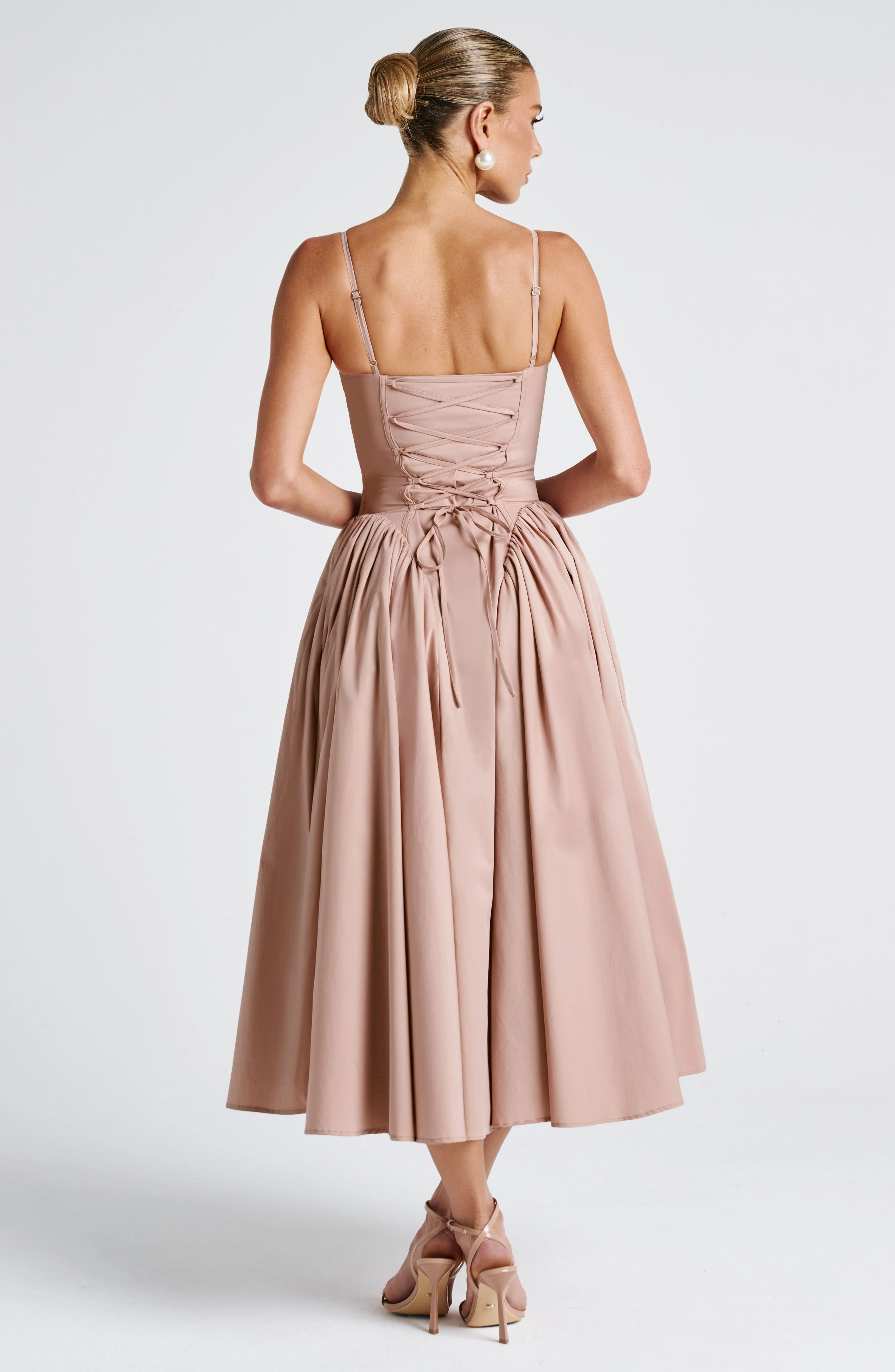 Emerson Midi Dress - Clay