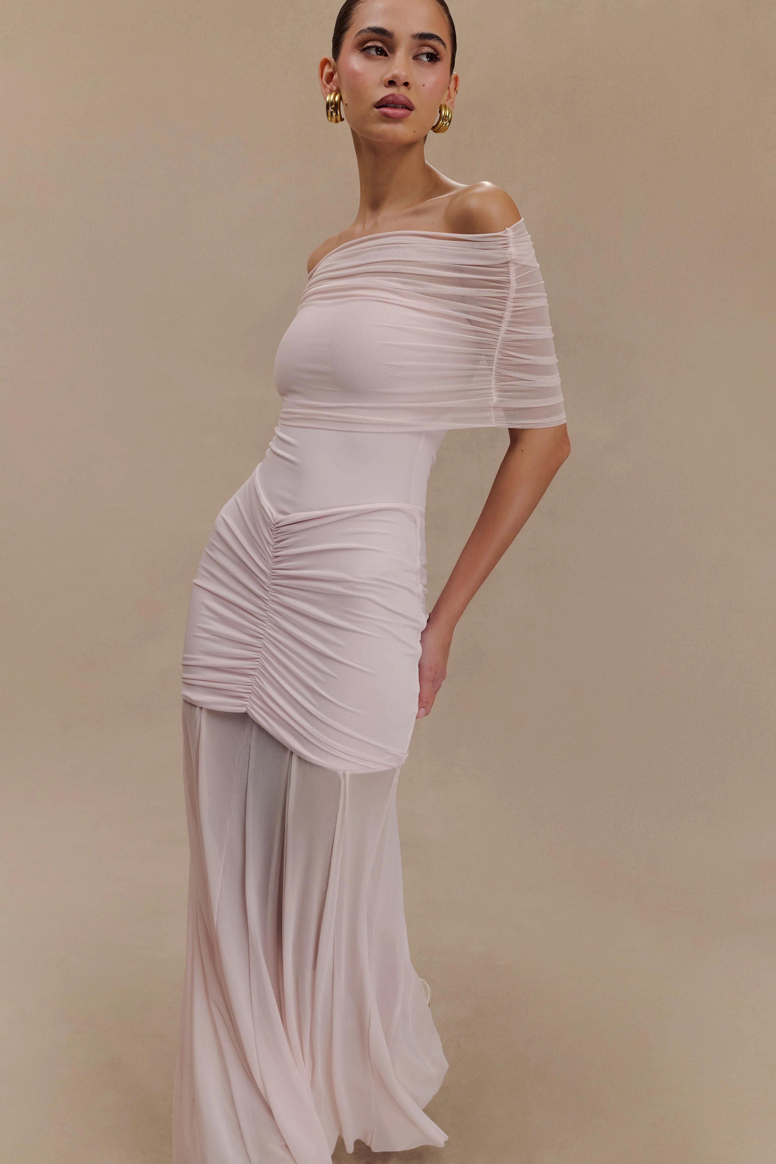 Caspian-Slinky-And-Mesh-Off-Shoulder-Maxi-Dress-Pale-Pink