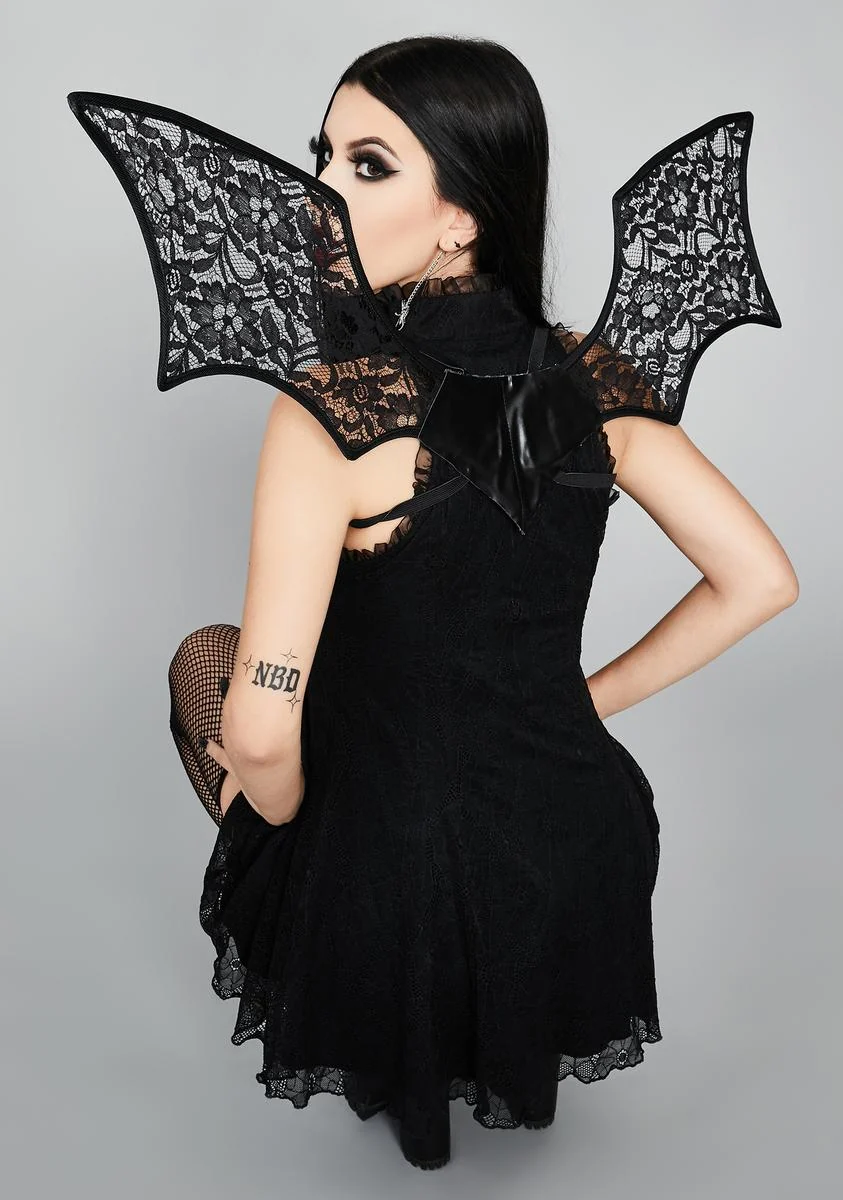 Bat To The Bone Lace Wings