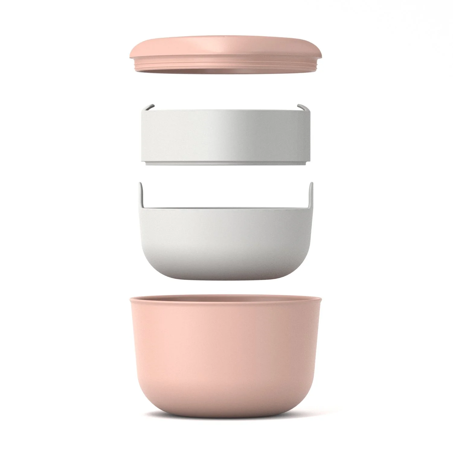Vogeelle Lunch Set with heat-safe inserts - Blush