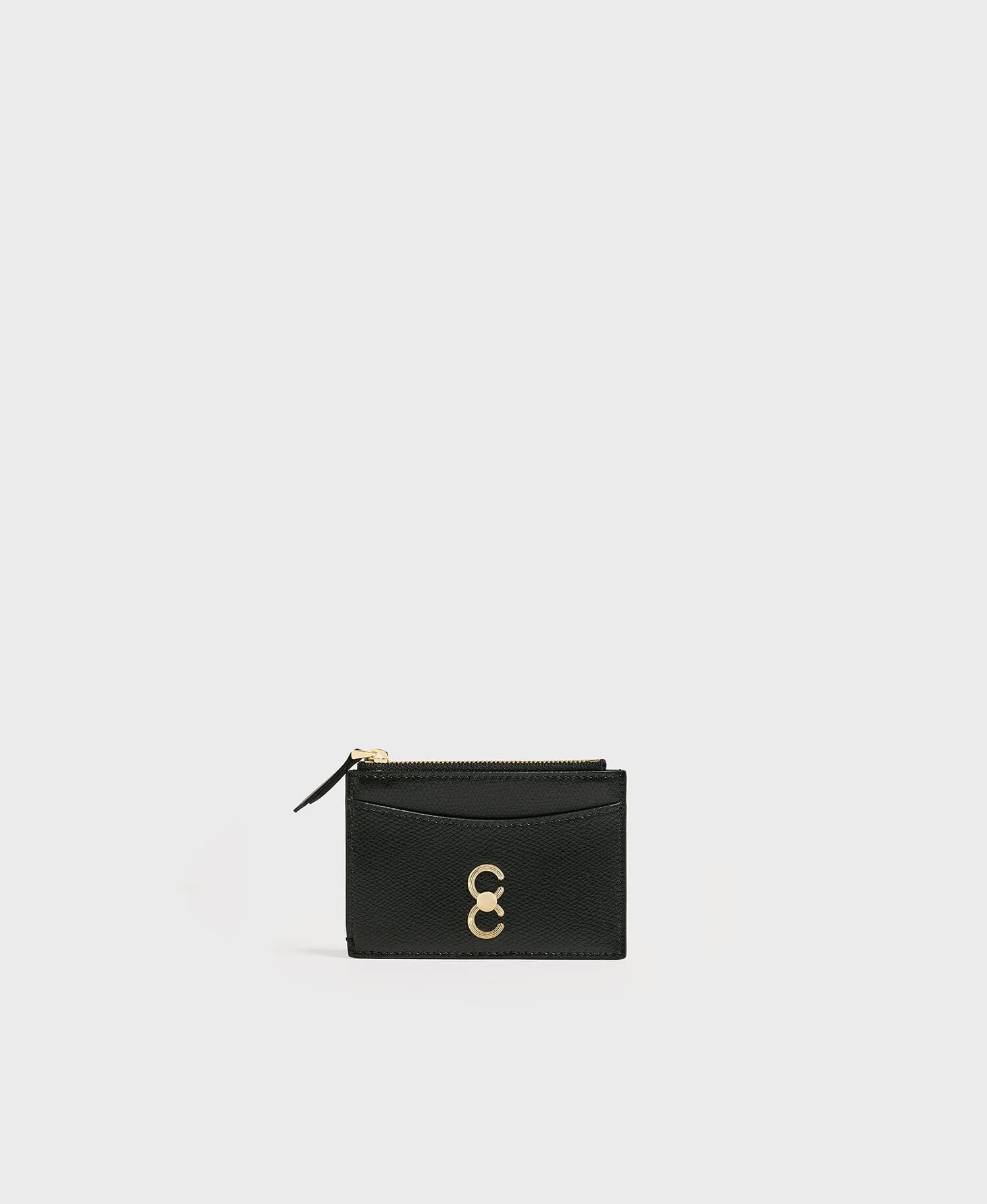 Double-C Card Case - Black