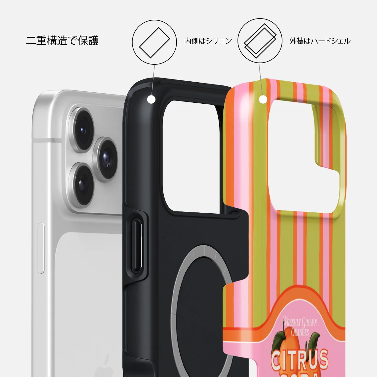 Zesty - iPhone 17 Pro ケース