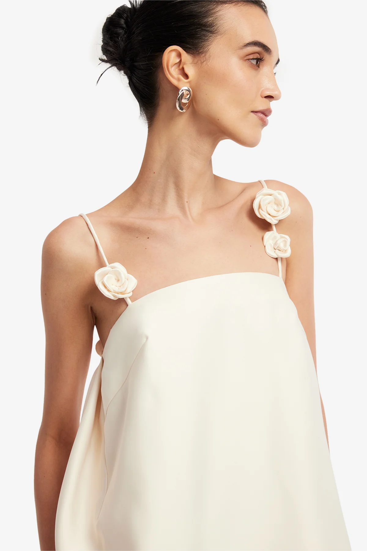 Fiona Rose Mini Dress - Vanilla
