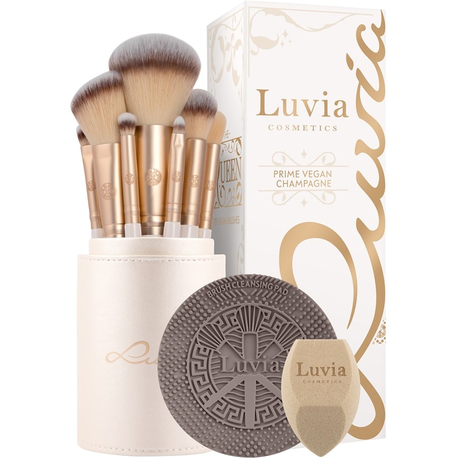 Luvia Cosmetics Brush Set Prime Vegan Champagne