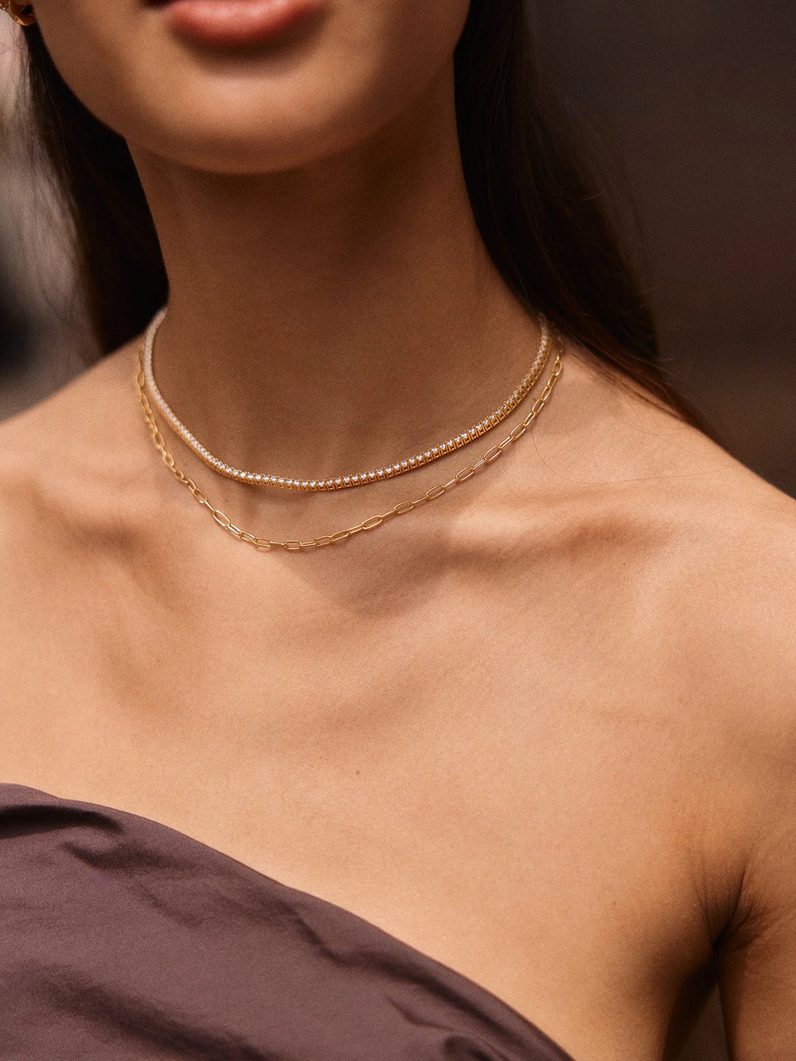 Mini Hera 14K Gold Necklace - Gold