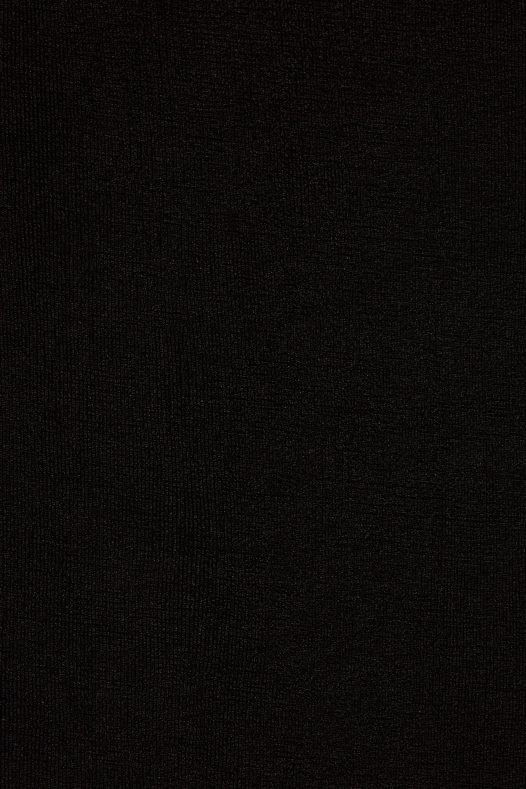 Melani Black Slinky Midi Dress