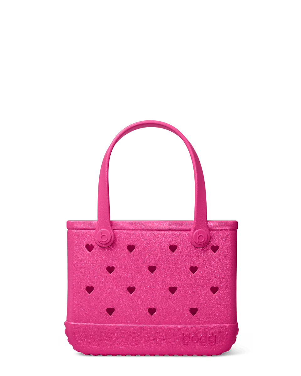 Bitty Bogg® Bag - Heart Shimmer haute PINK