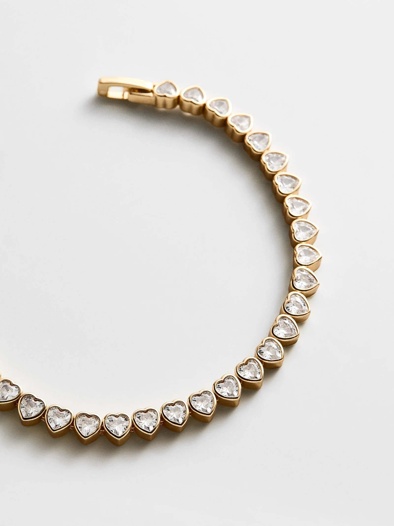 Kali Tennis Bracelet - Gold/Pavé