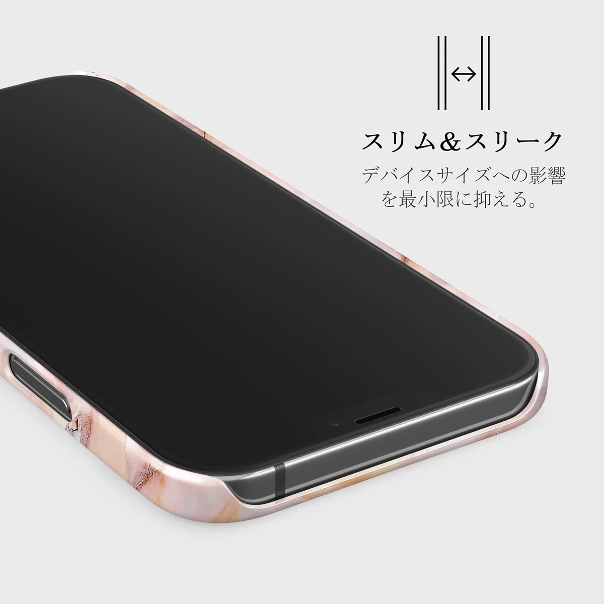 Morning Sunshine - Pastel Marble iPhone 12 ケース