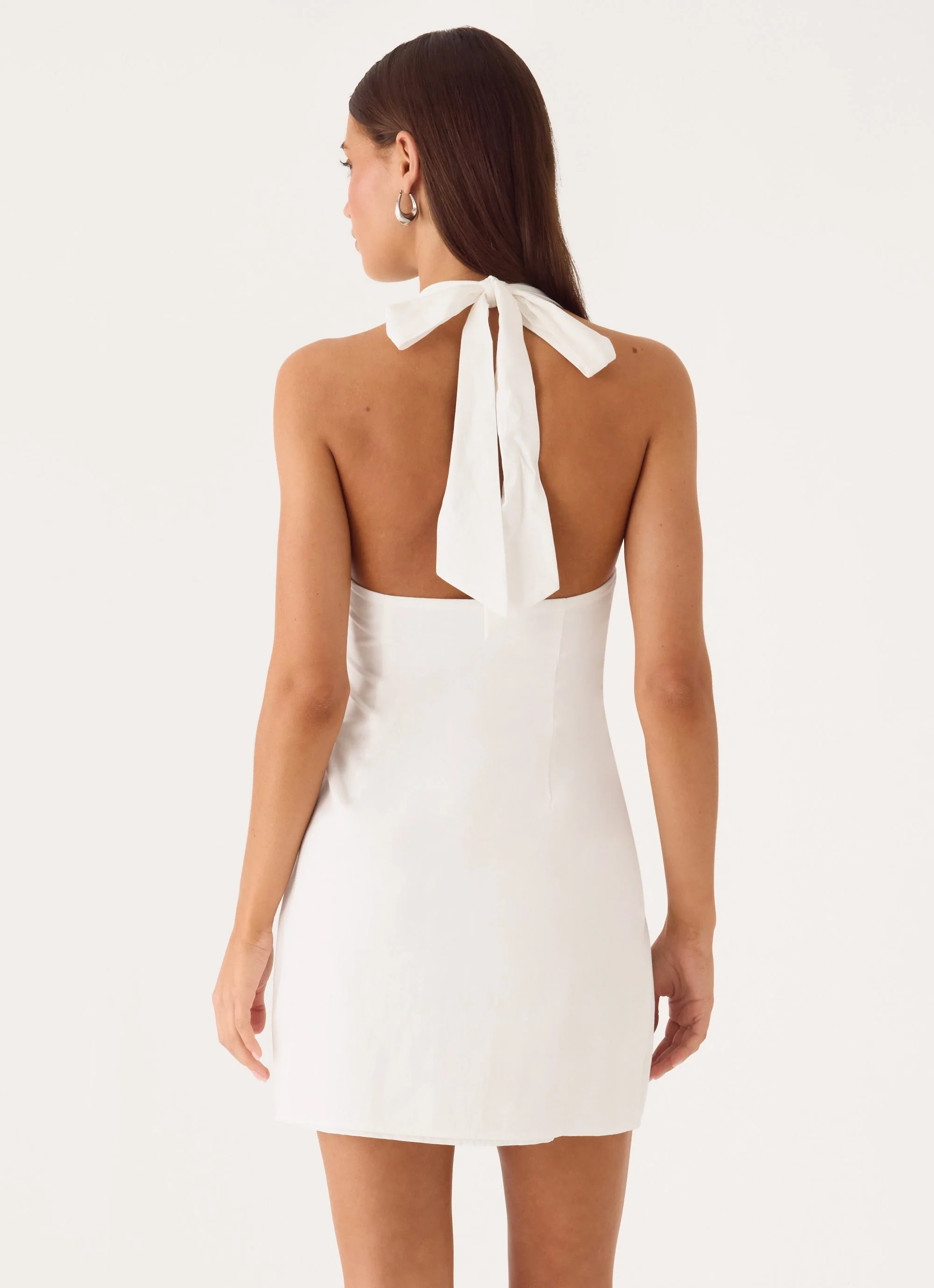 Feyric Mini Dress - White - luluinthesky