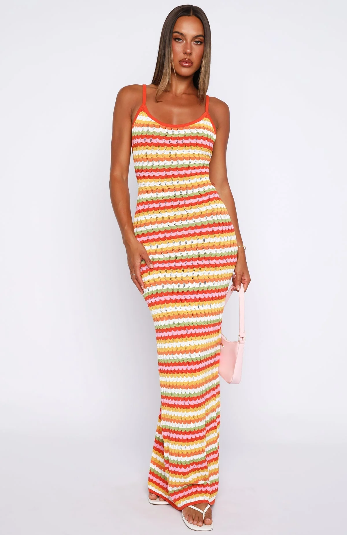 VIP Girlie Knit Maxi Dress Sugar And Sweets