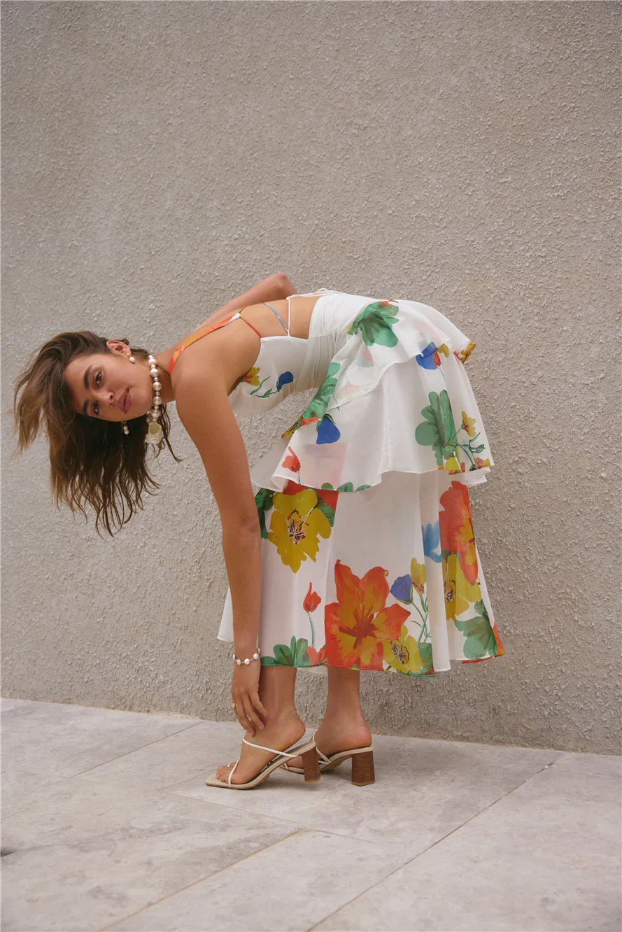 Floral Dreams Maxi Dress Multi