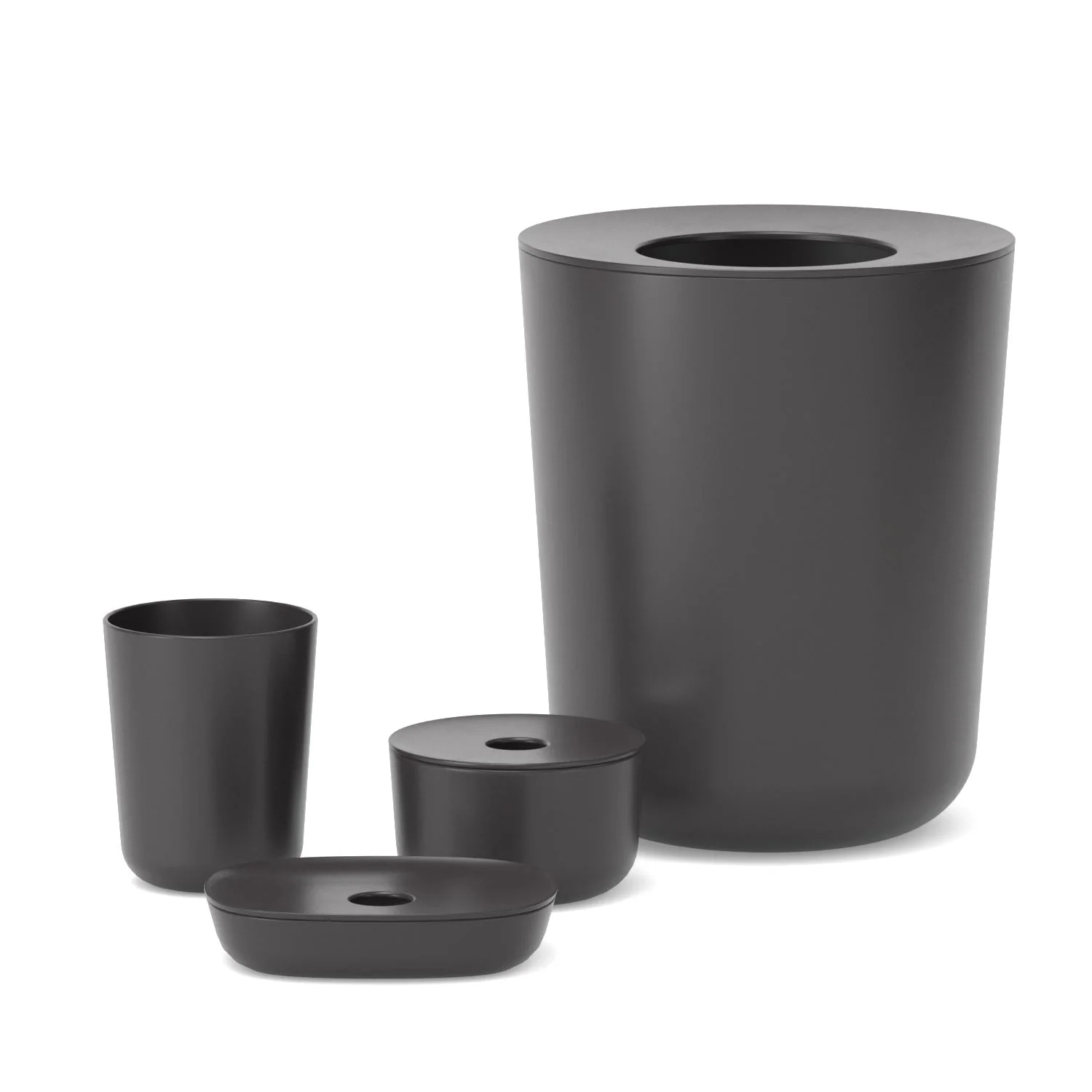 Vogeelle Bathroom Bin 6 L - Black