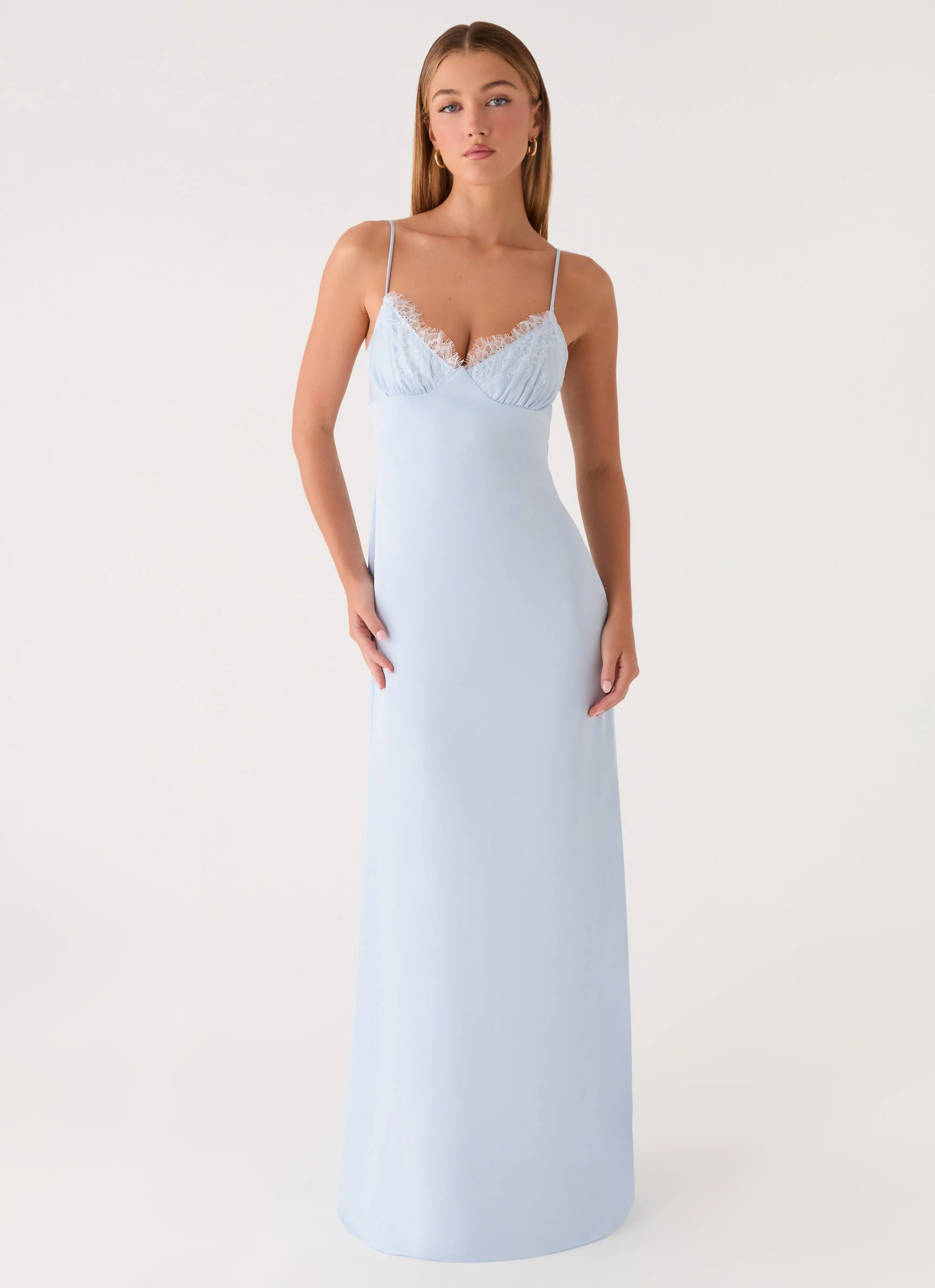 Sunniva Maxi Dress - Blue