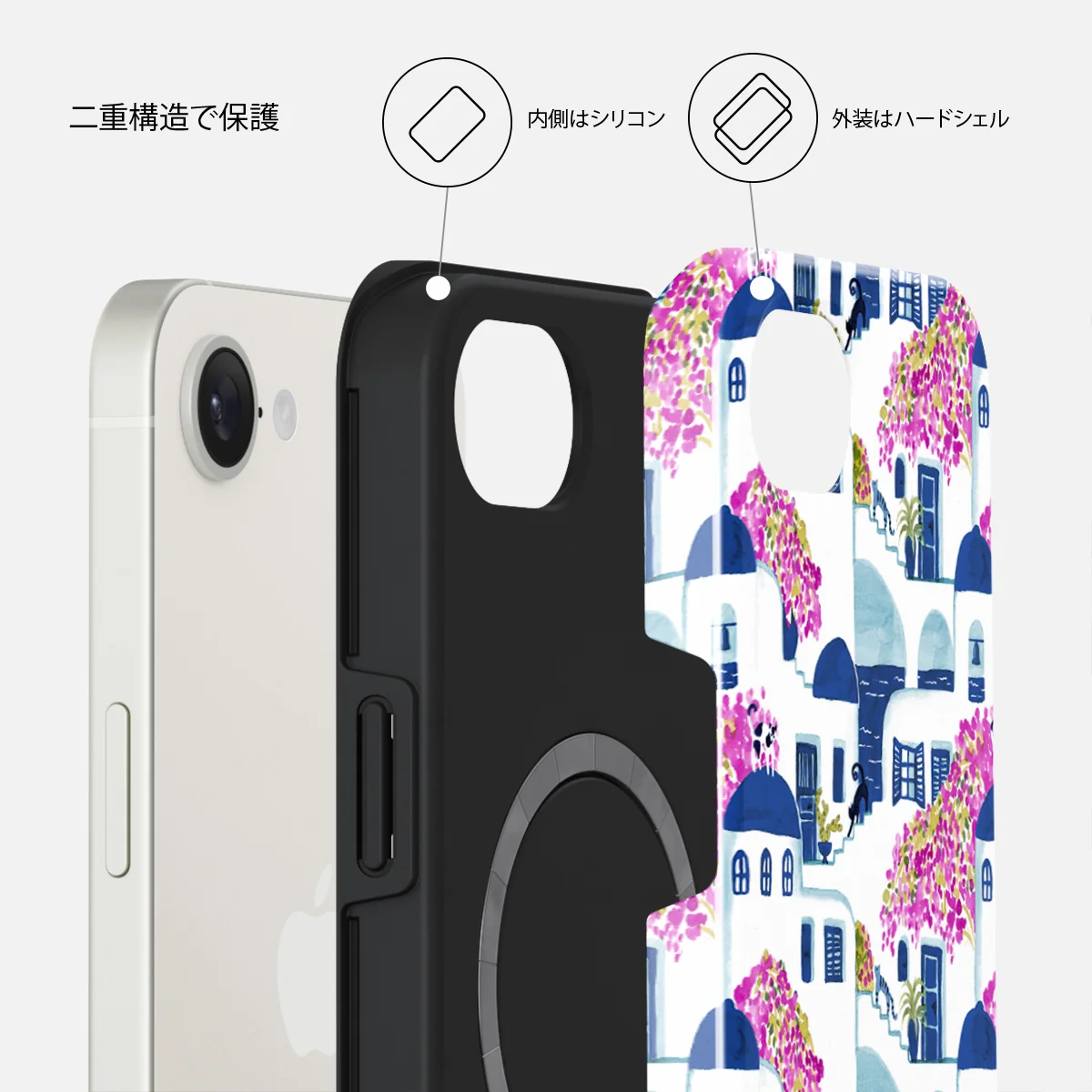 Santorini - iPhone 17e ケース