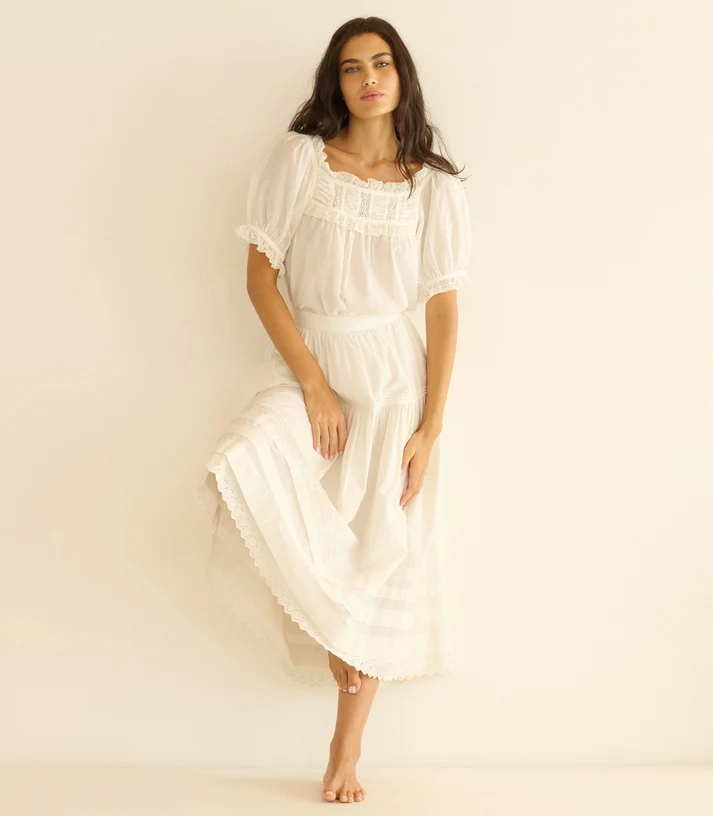 Frances Top - Salt Lace