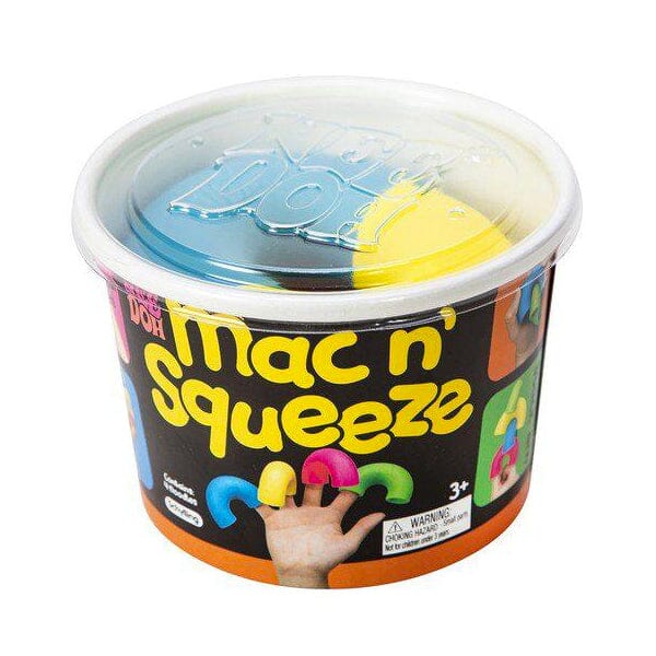 Nee Doh® Mac' N' Squeeze Squishy Fidget Noodles (4pc)