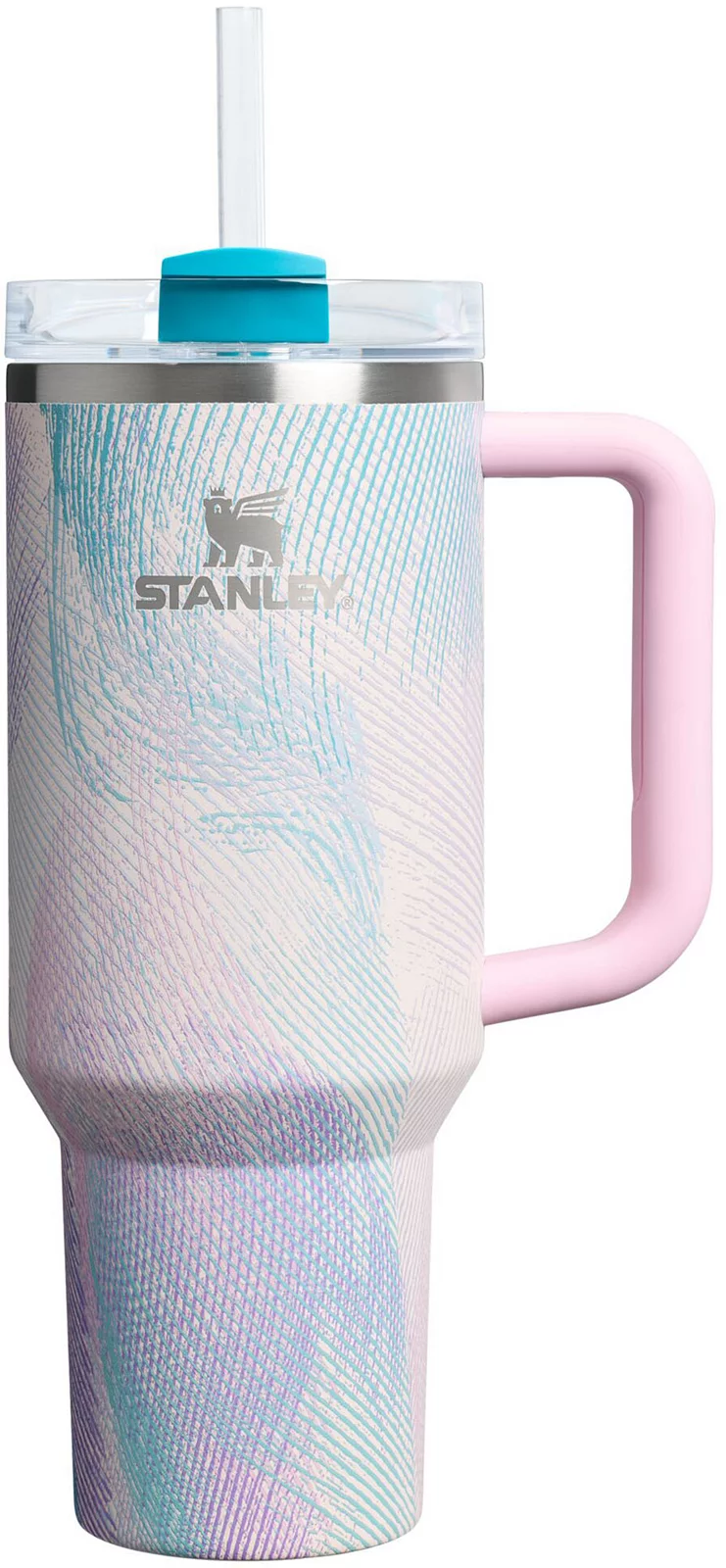 Stanley 40 oz. Quencher H2.0 FlowState Tumbler - Sea Glass Plume