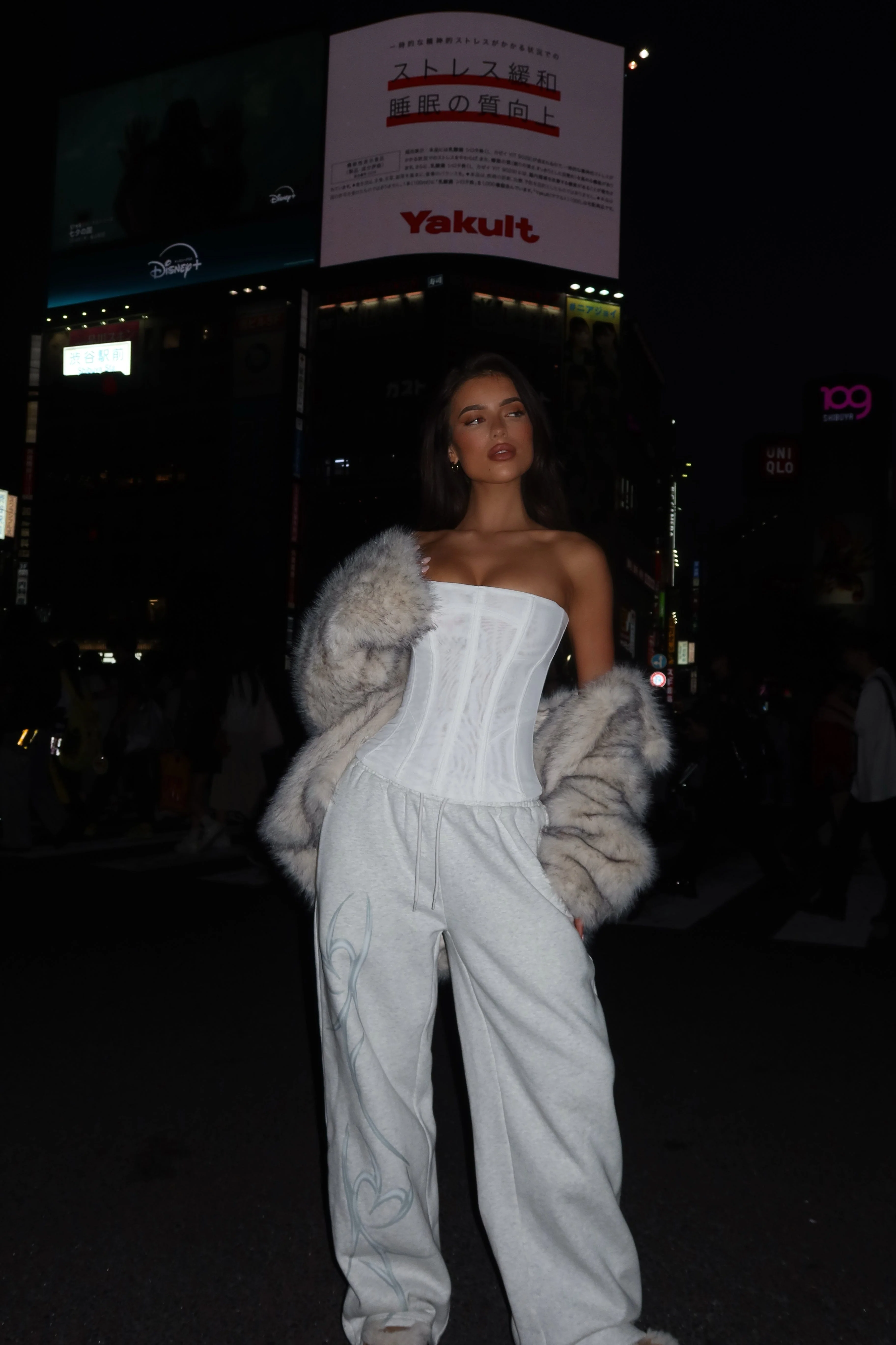 Sola Mesh Corset Top White