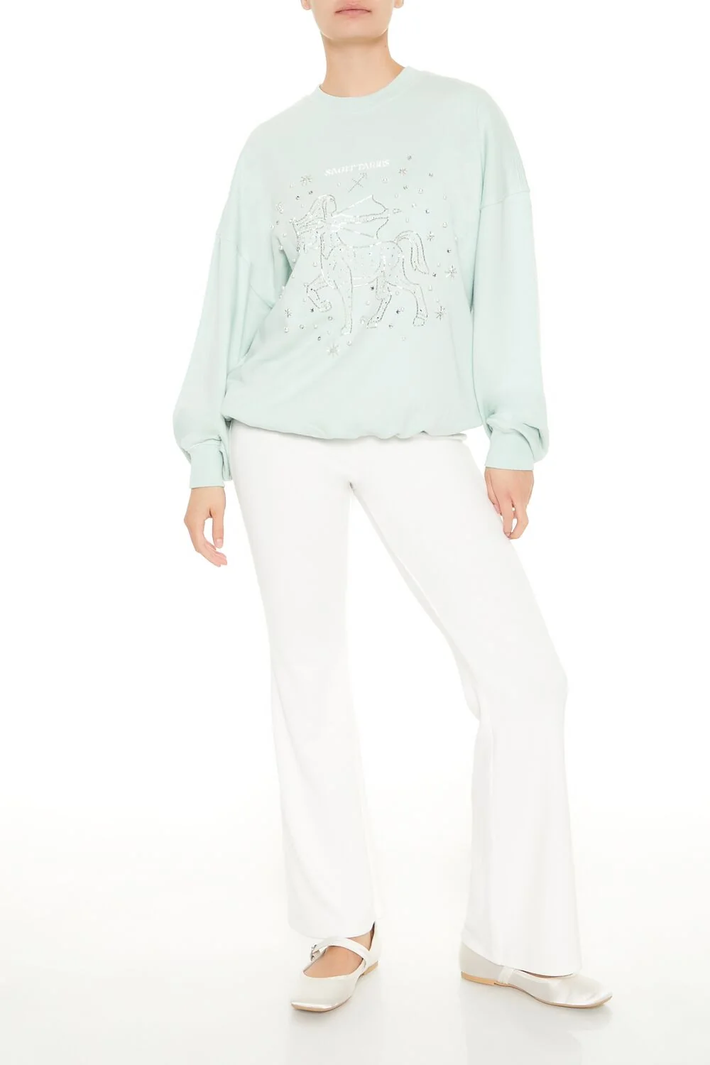 Beaded Sagittarius Pullover