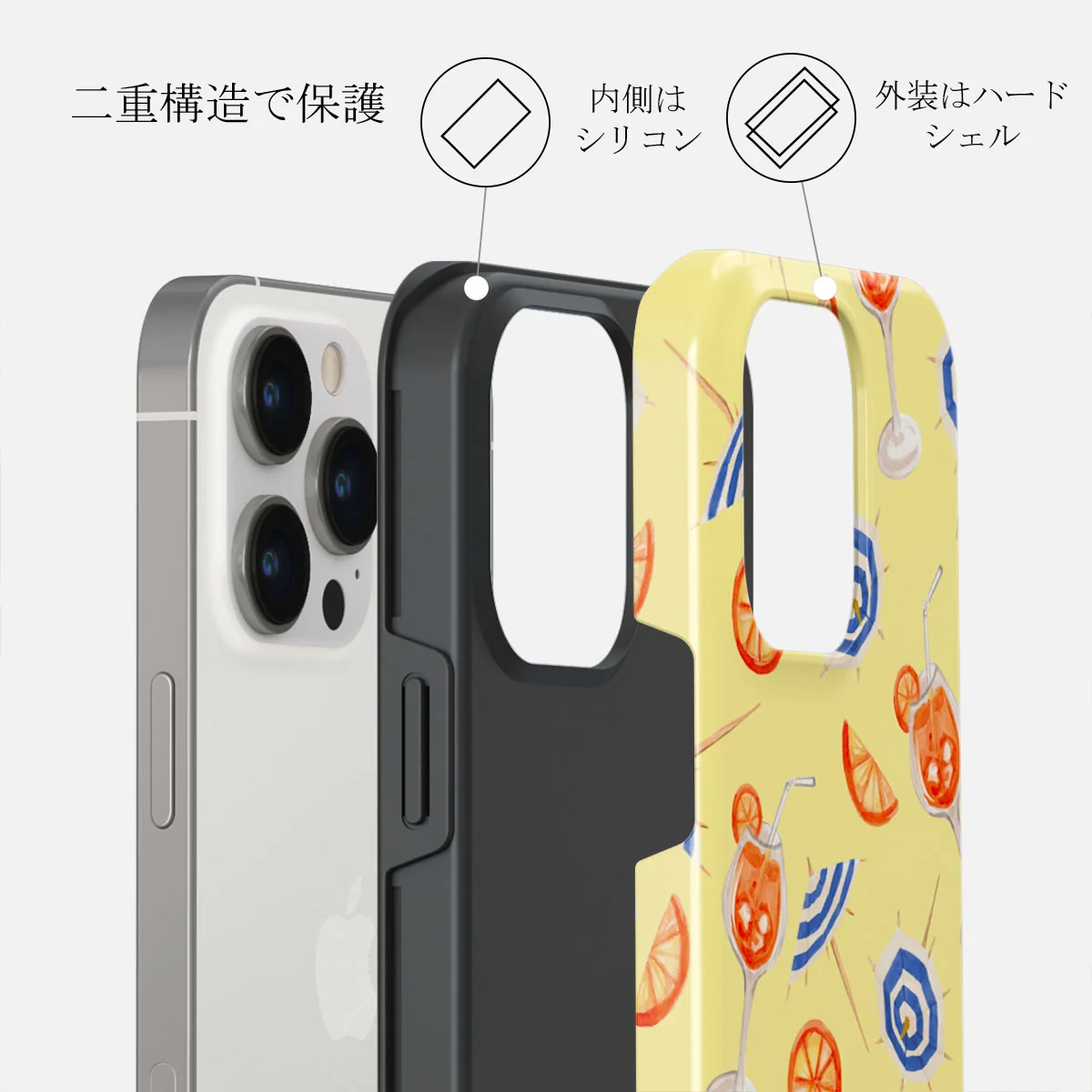 Beach Club - iPhone 14 Pro ケース