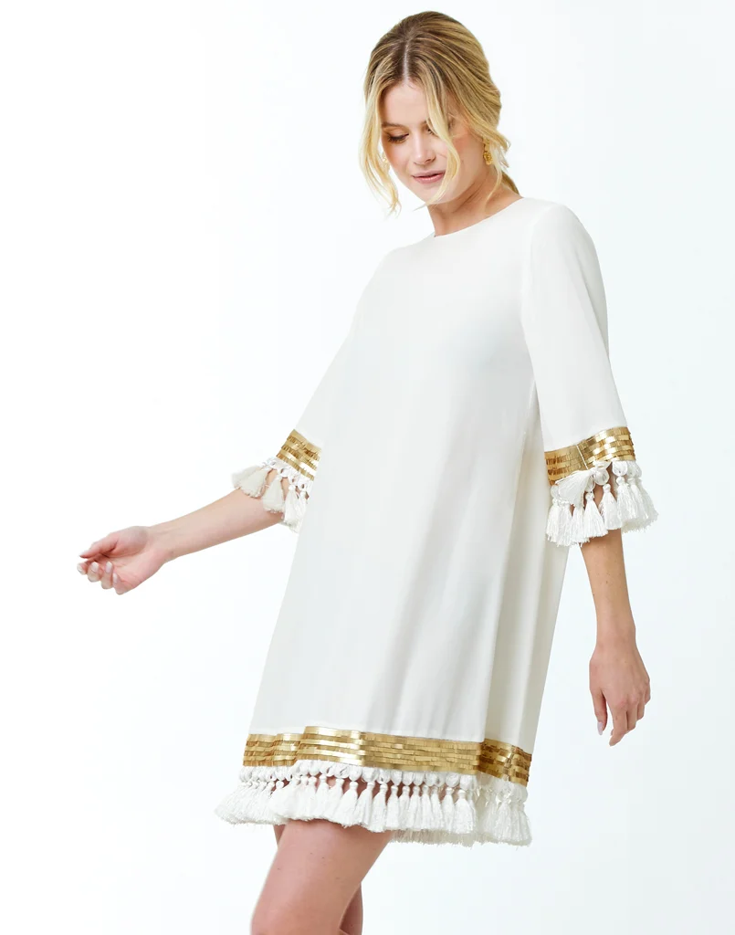 Shimmy Shimmy Tassel Dress