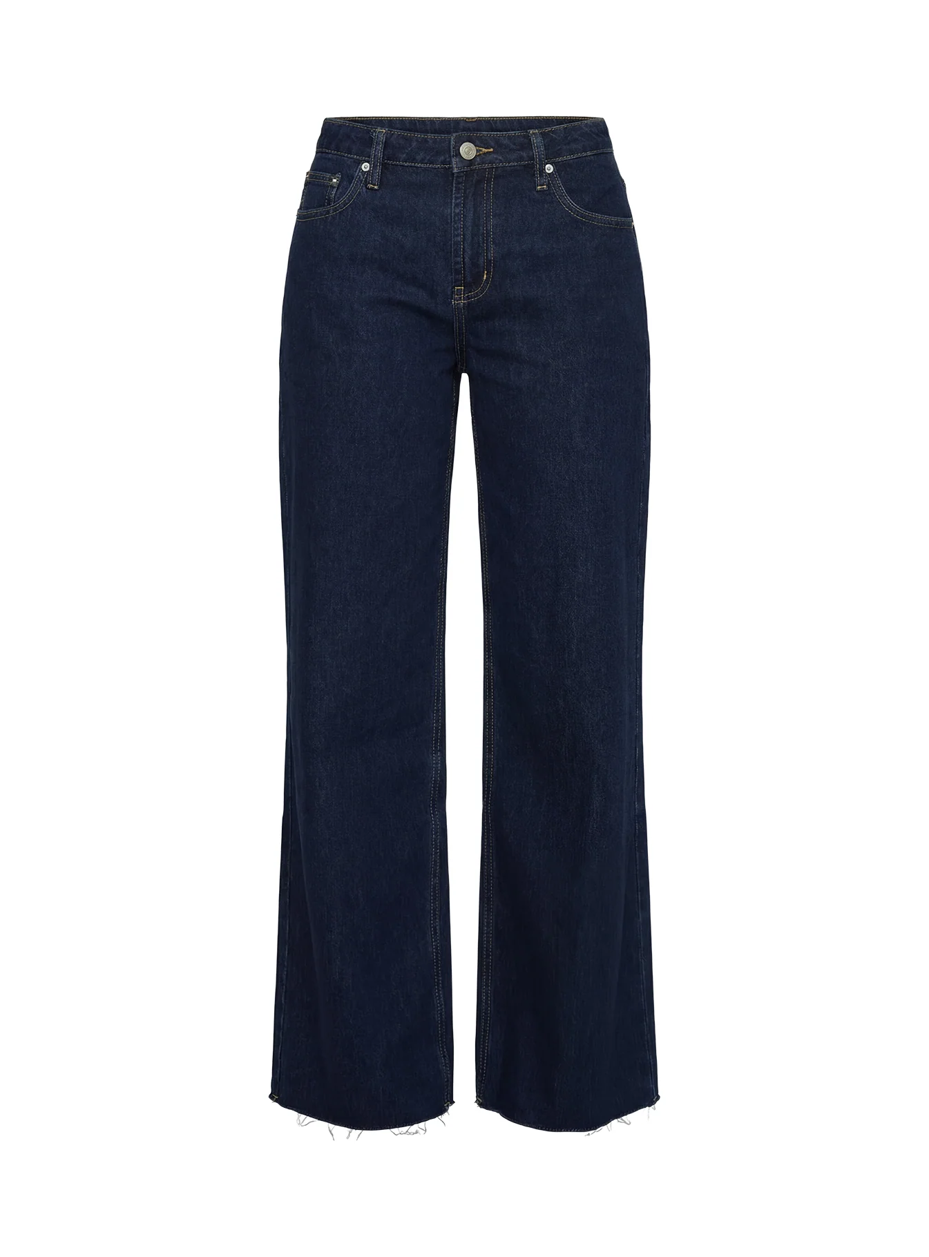 Darla Low Rise Straight Leg Jean Dark Blue Wash