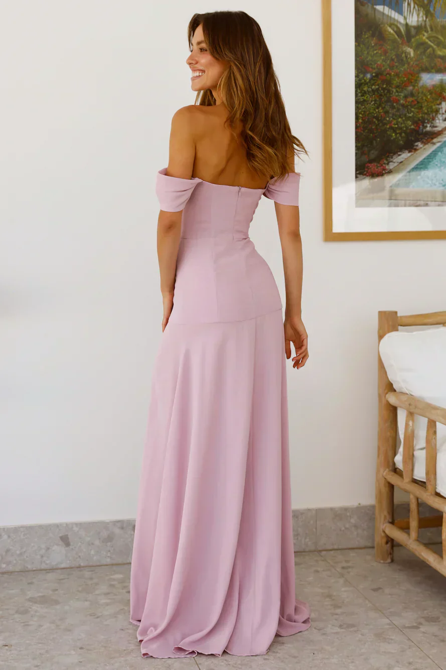 Blushing Cinderella Maxi Dress - luluinthesky