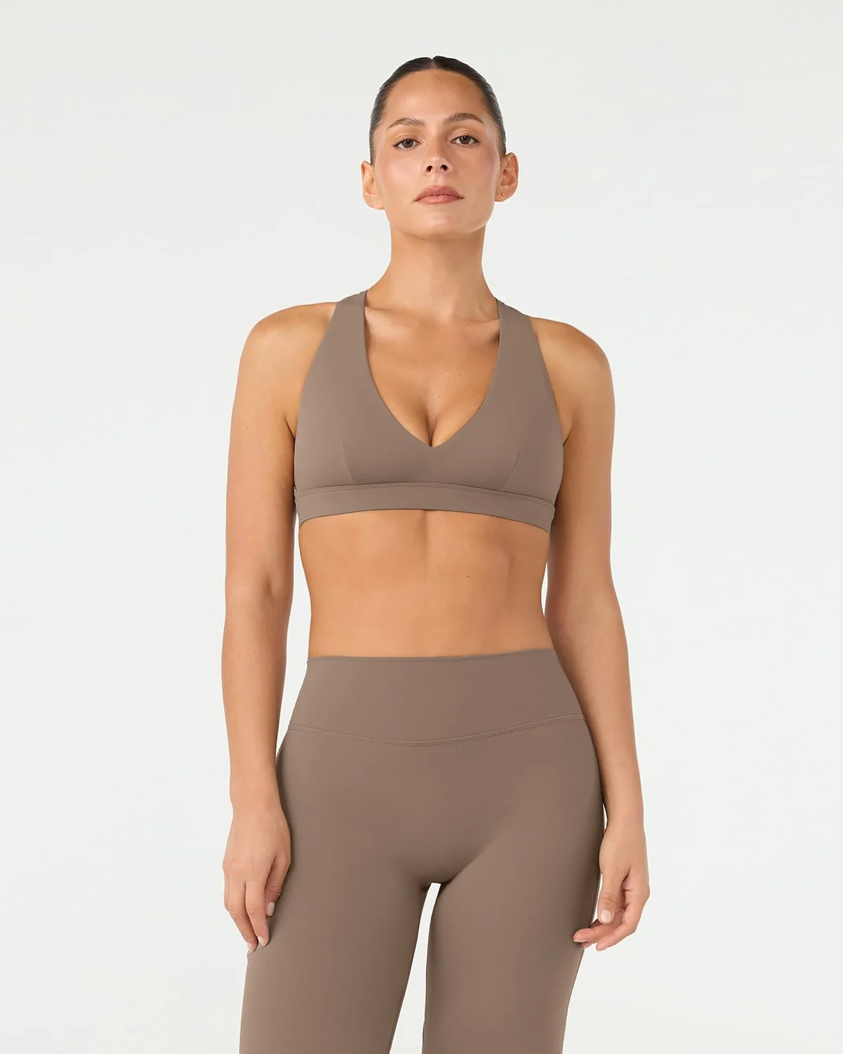 Fade Selena Crop | Mocha