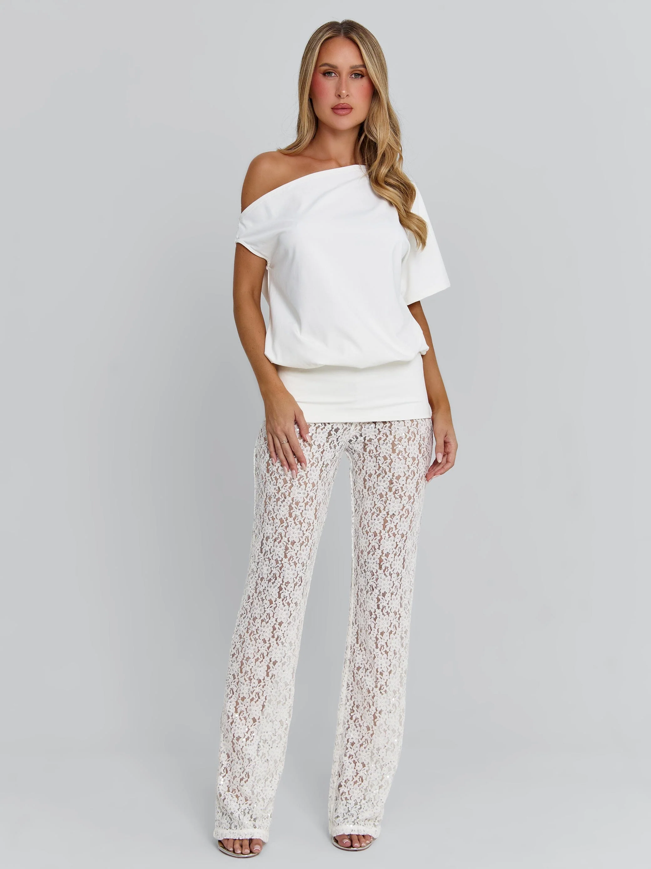 AVENELLE PANT WHITE