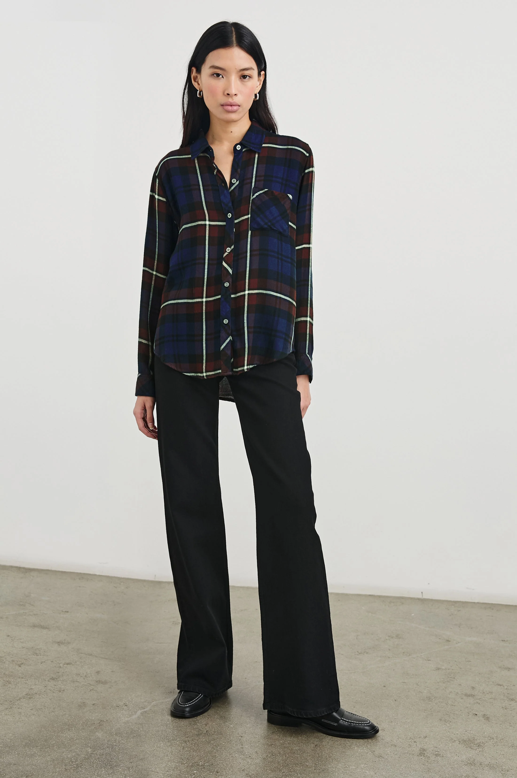 Hunter Shirt - Chestnut Birch Navy