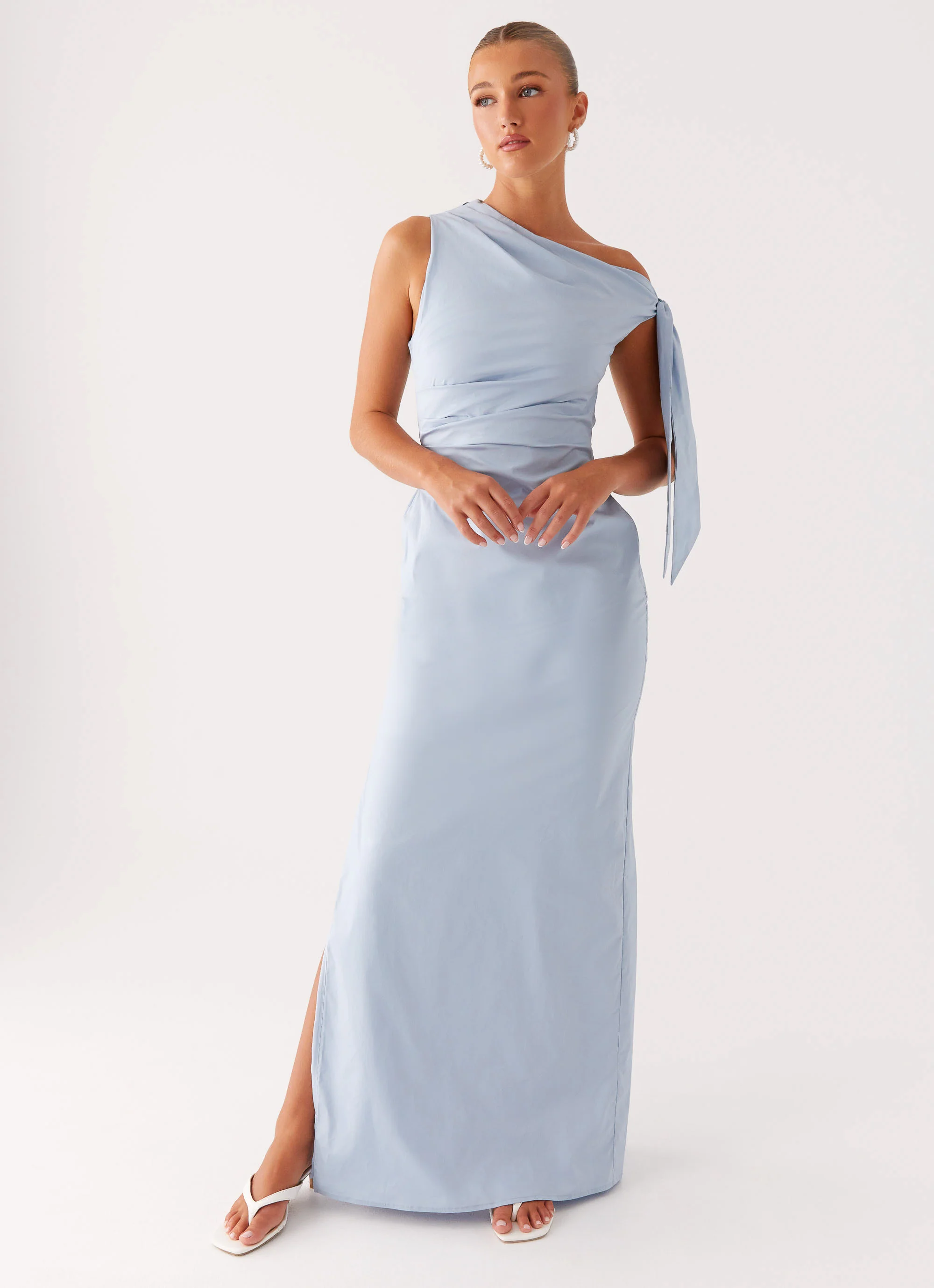 Marella Maxi Dress - Blue - luluinthesky