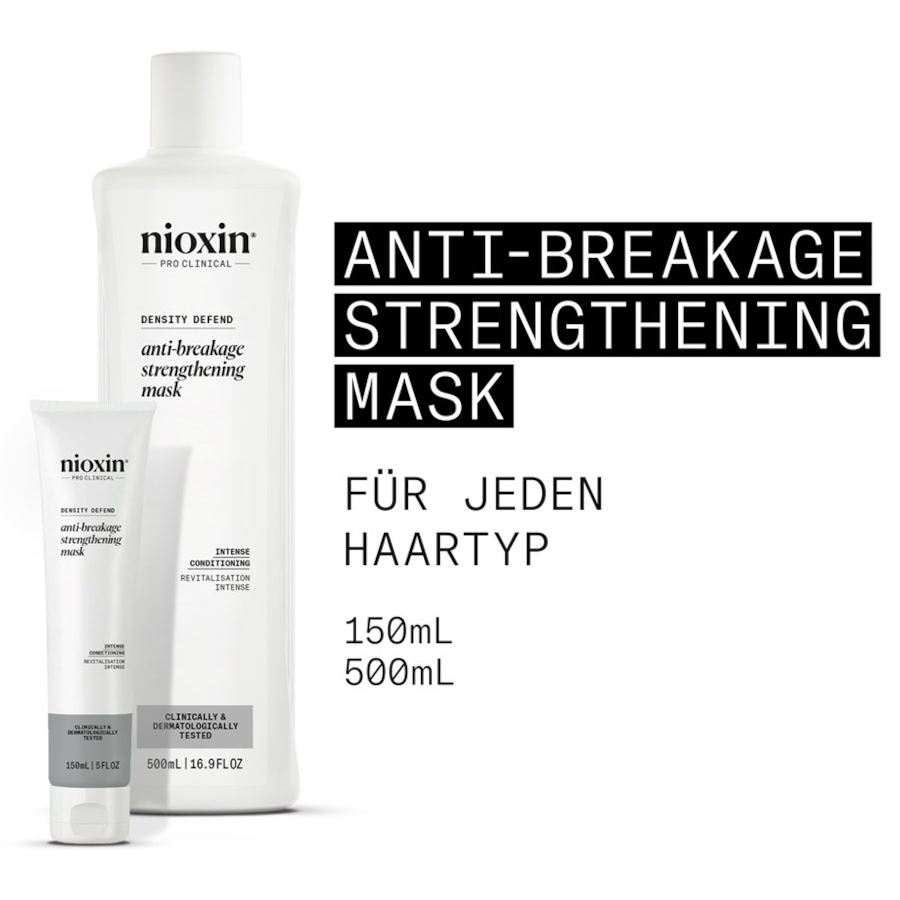 Nioxin Gęstsze włosy i działanie przeciwstarzeniowe Maska wzmacniająca Density Defend Anti-Breakage