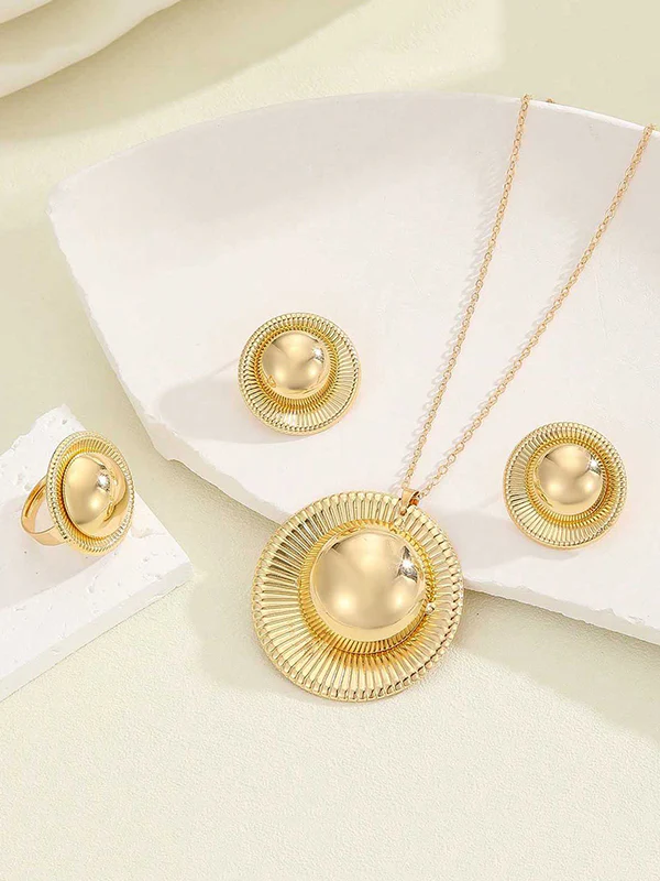 Geometric Earrings Accessories Necklaces Accessories Rings Accessories