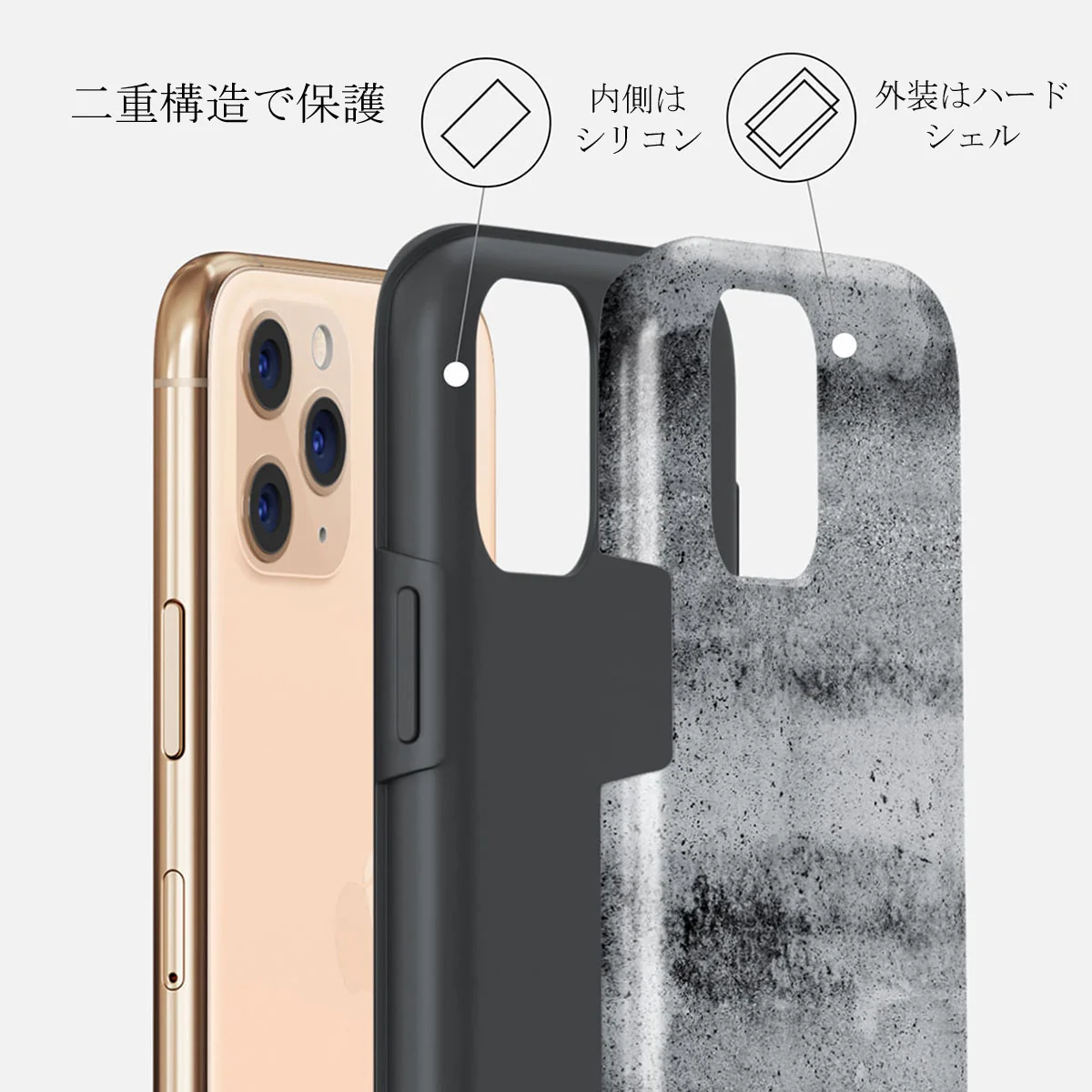 Concrete Jungle - iPhone 11 Pro Max ケース