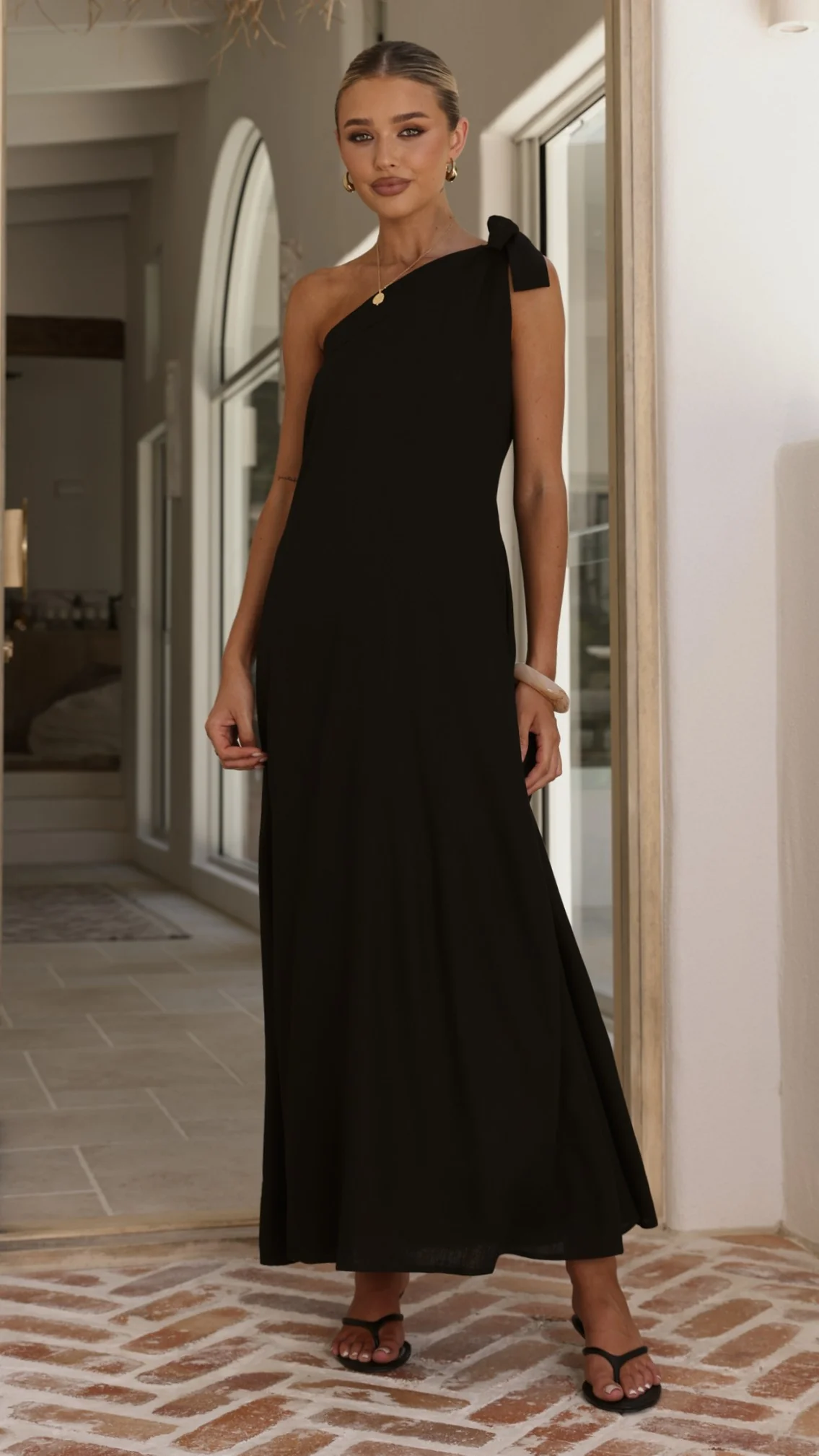 Hallie Maxi Dress - Black