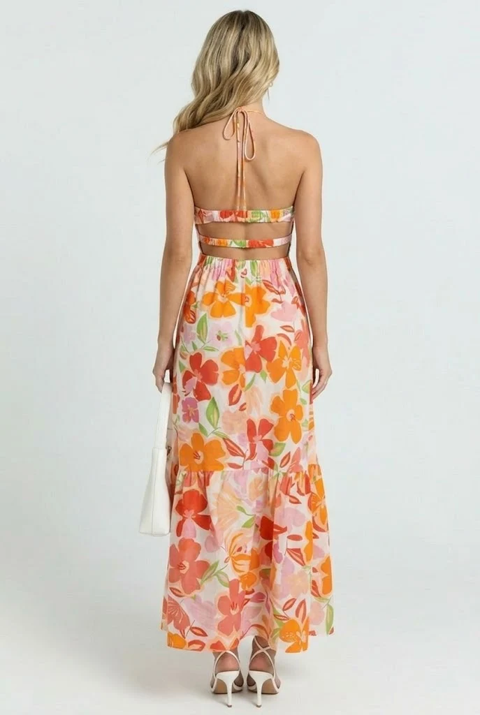 Hotel Mediterraneo Maxi Dress